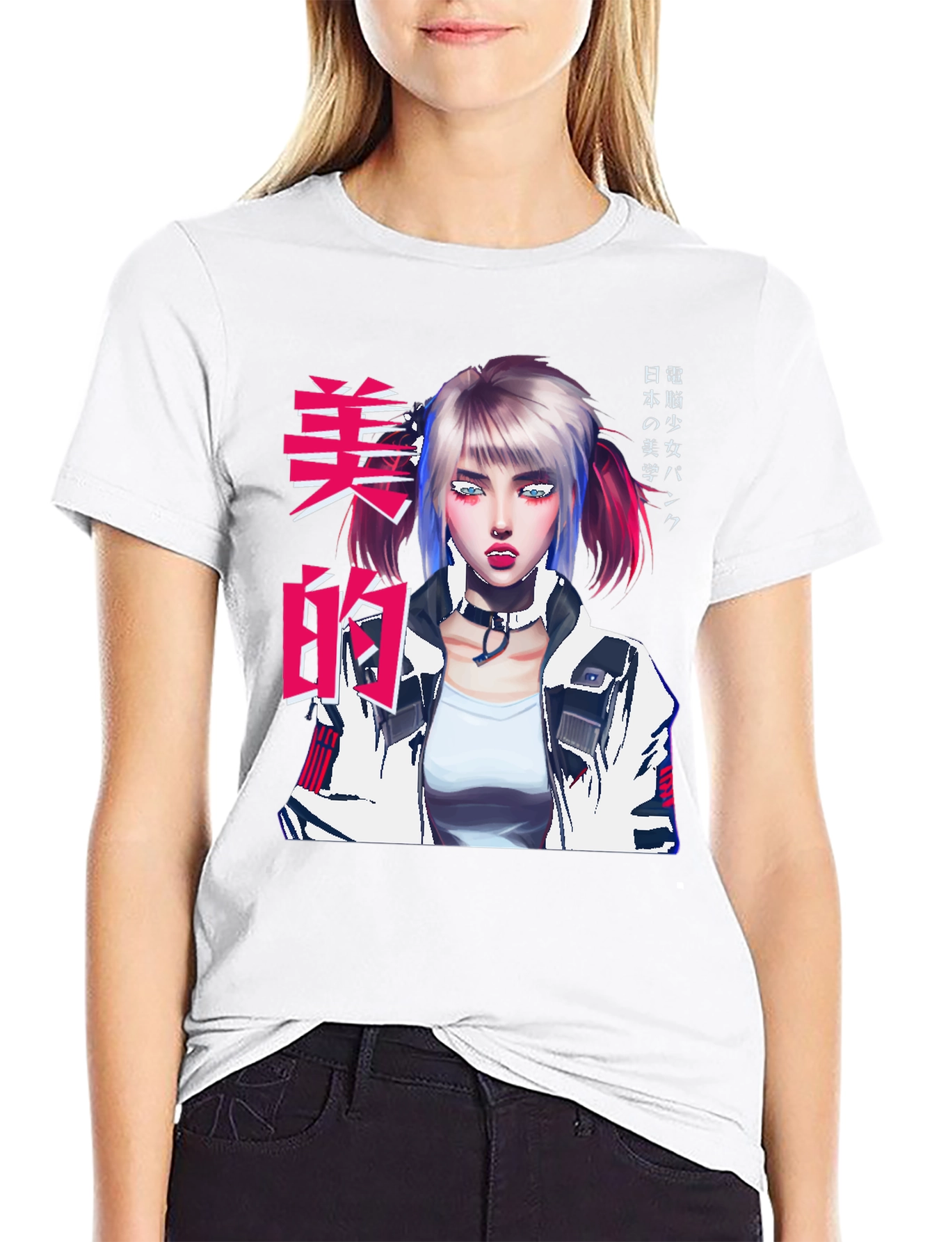 Anime Graphic T-Shirt - Urban Punk Style
