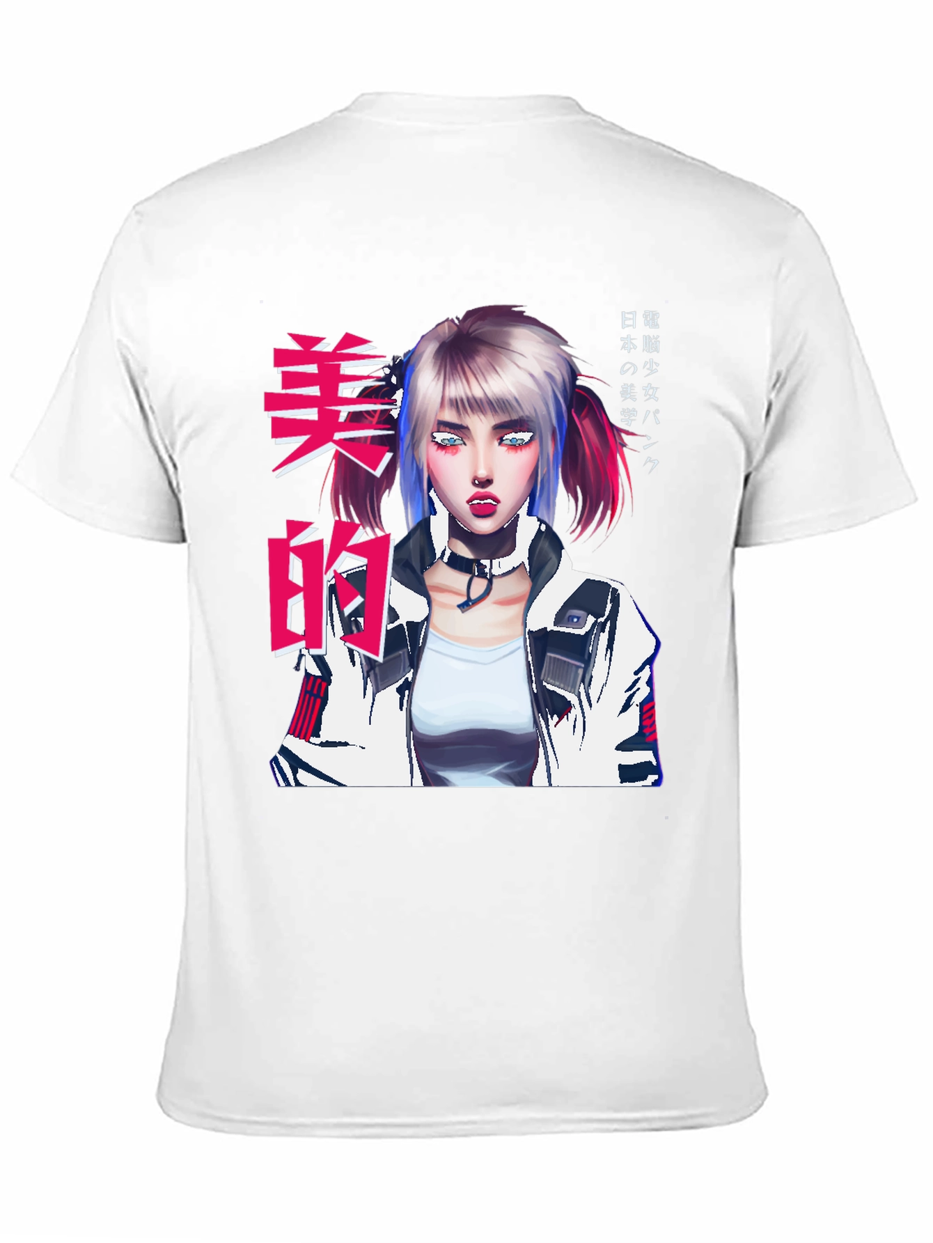 Anime Graphic T-Shirt - Urban Punk Style
