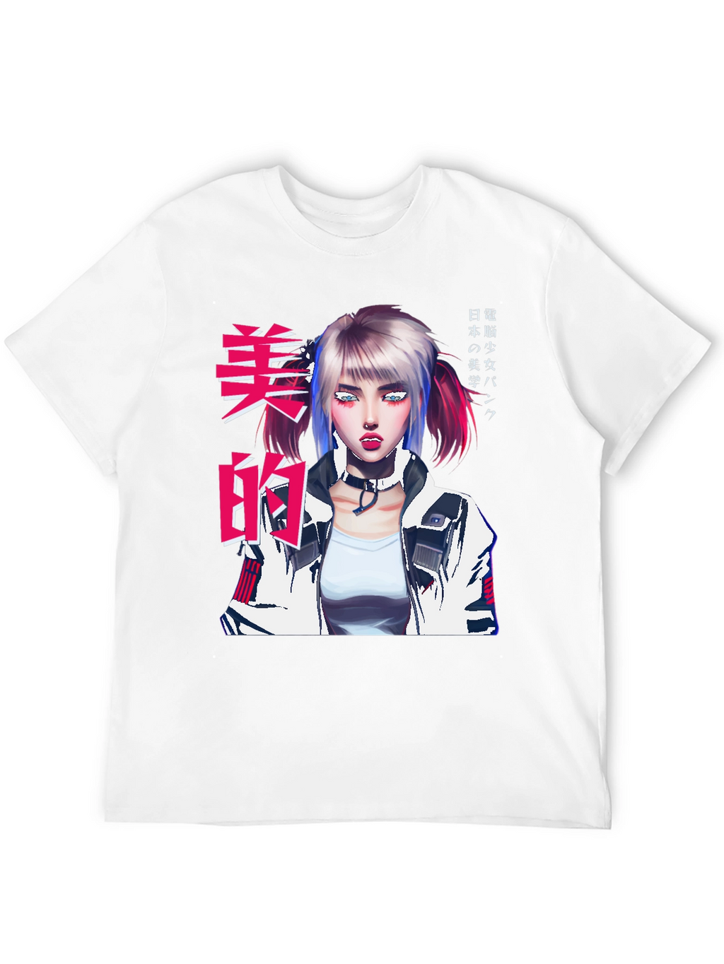 Anime Graphic T-Shirt - Urban Punk Style