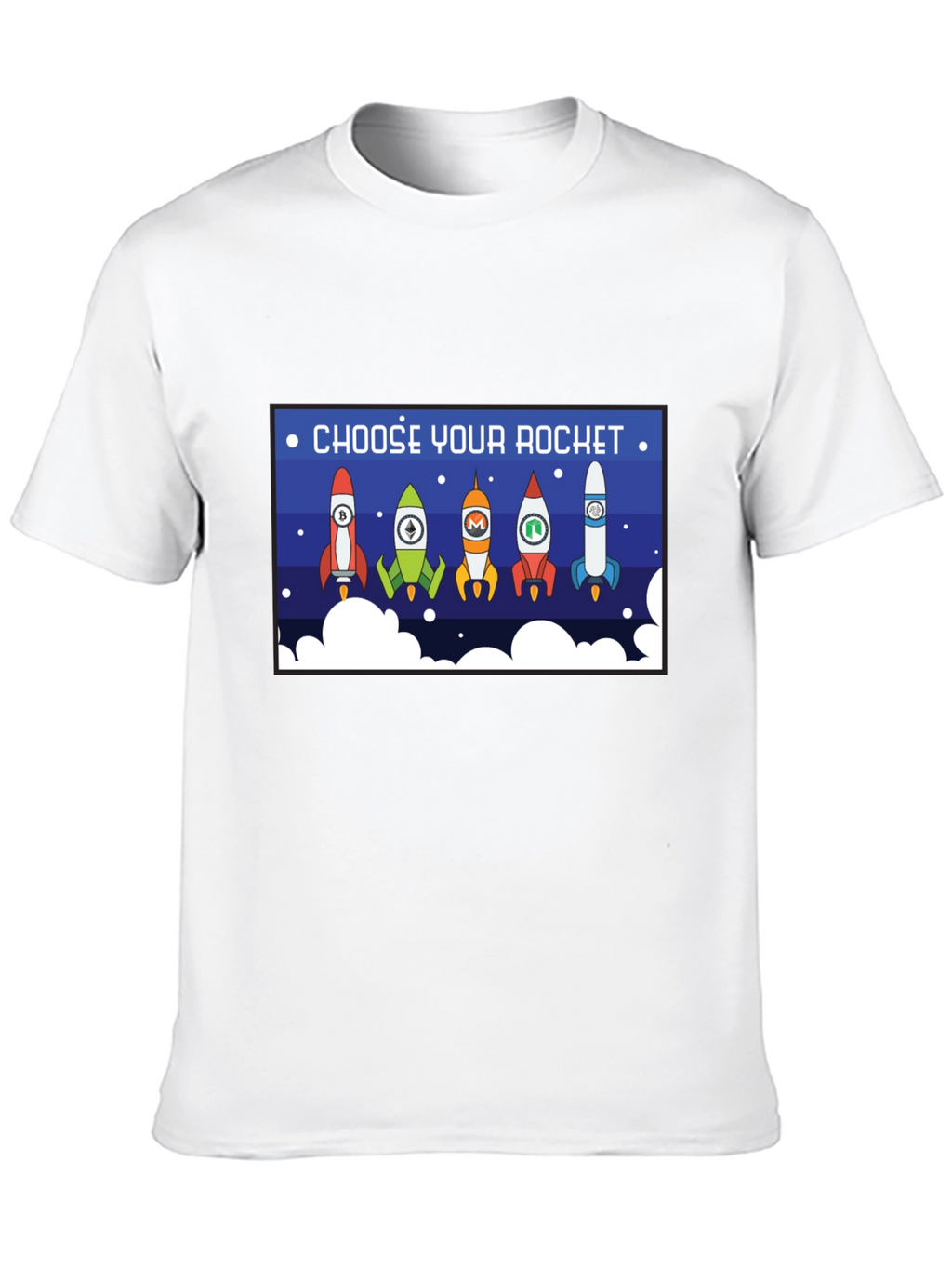 Choose Your Rocket Crypto T-Shirt