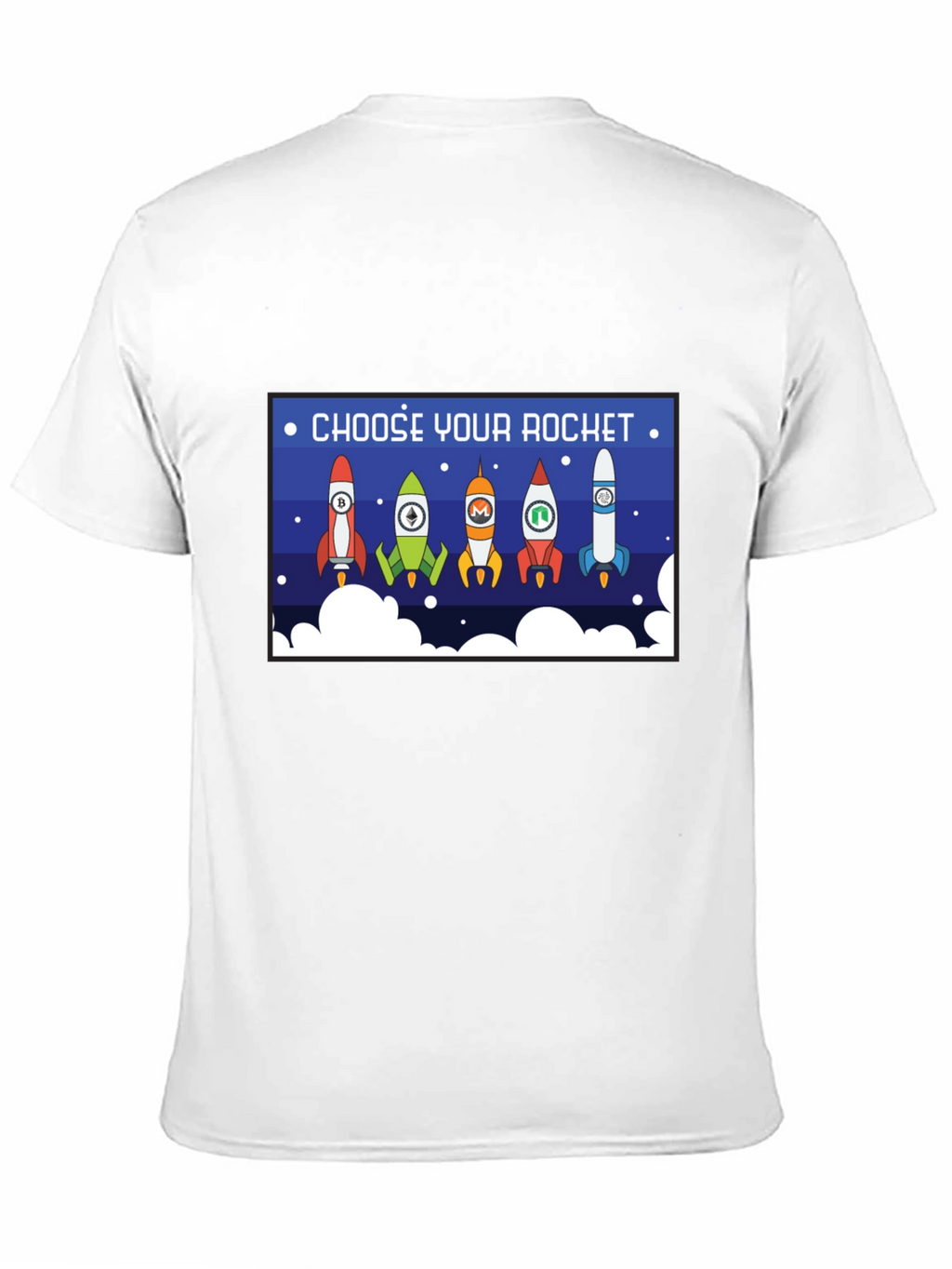 Choose Your Rocket Crypto T-Shirt