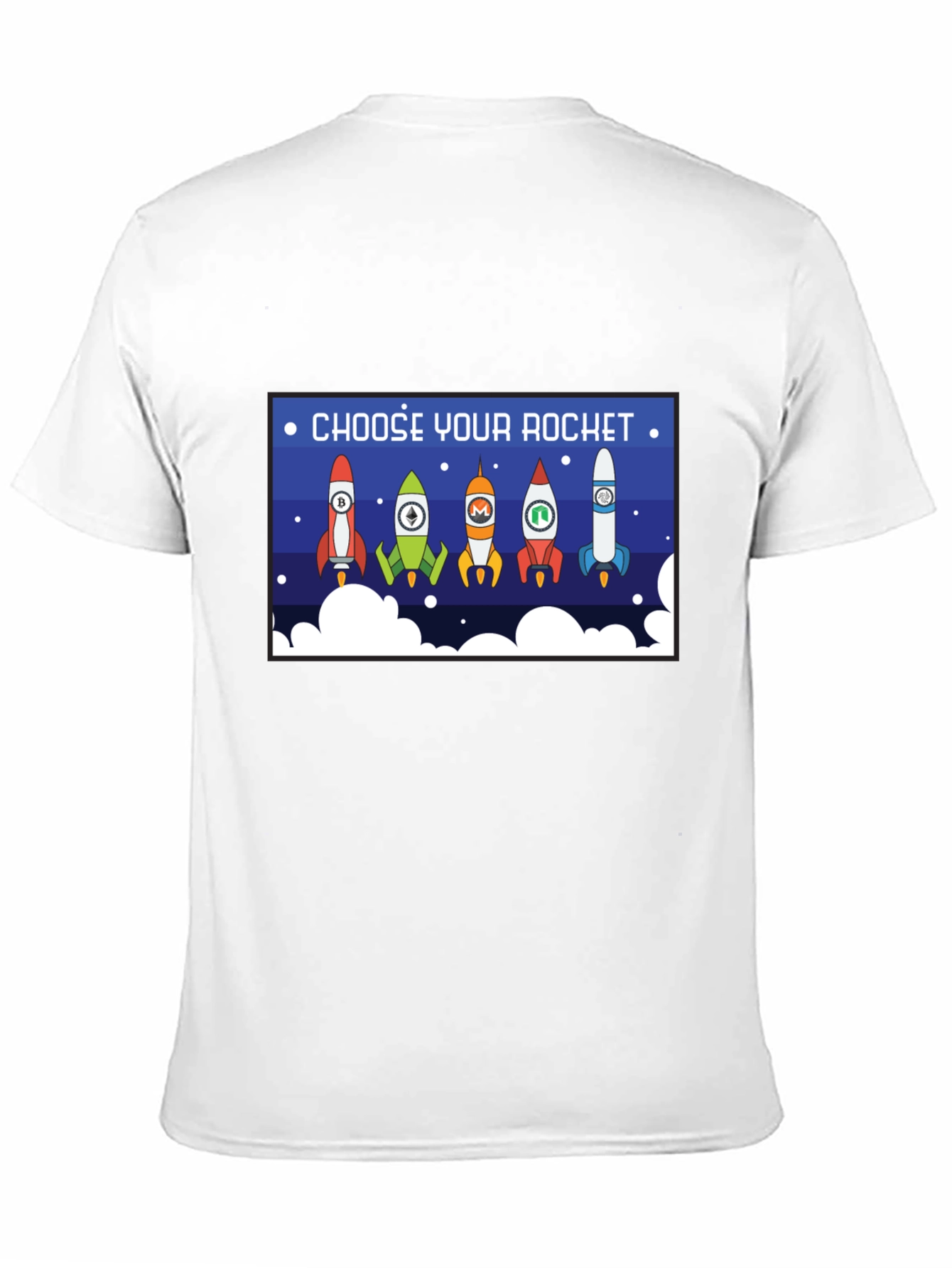 Choose Your Rocket Crypto T-Shirt
