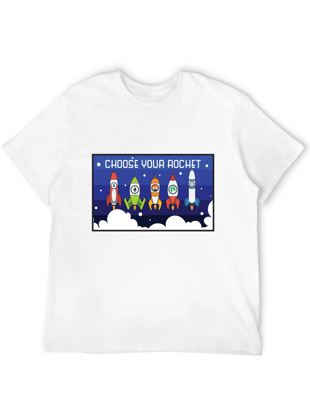 Choose Your Rocket Crypto T-Shirt