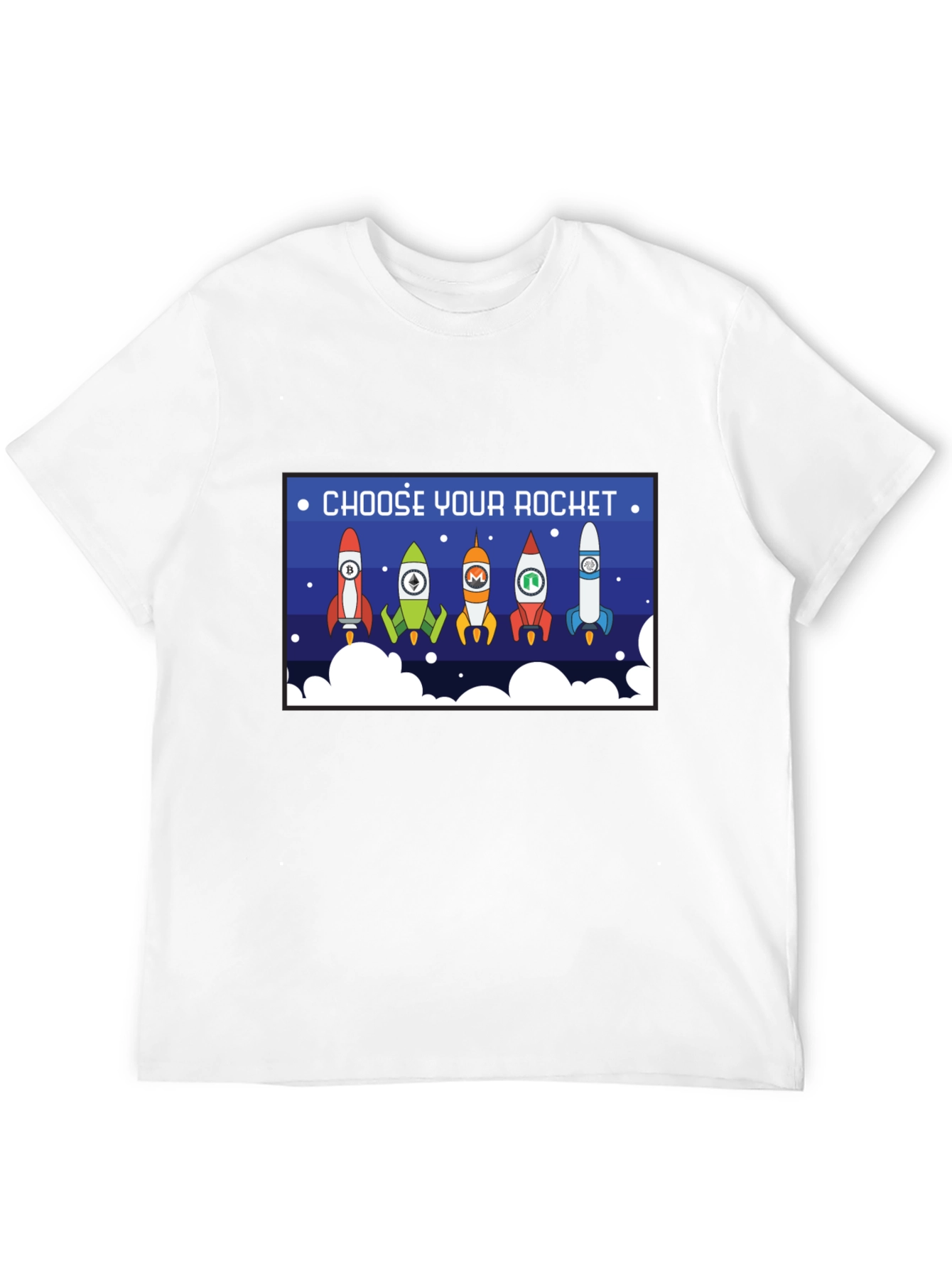 Choose Your Rocket Crypto T-Shirt