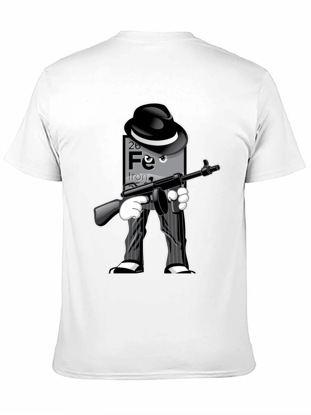 Iron Gangster T-Shirt: Periodic Table Element with Style!
