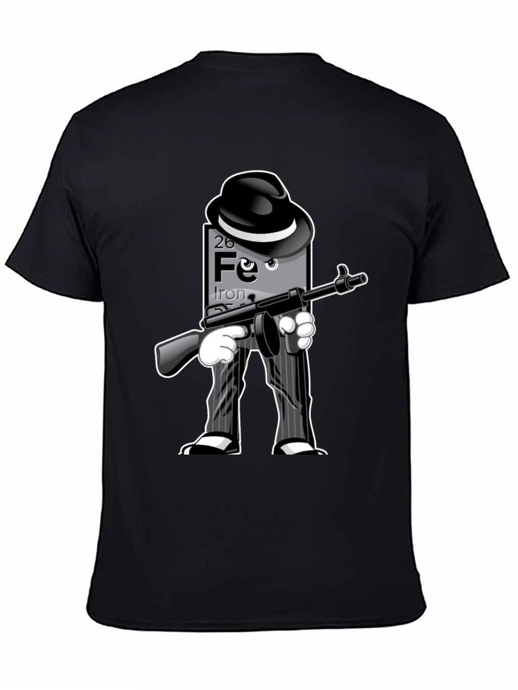 Iron Gangster T-Shirt: Periodic Table Element with Style!