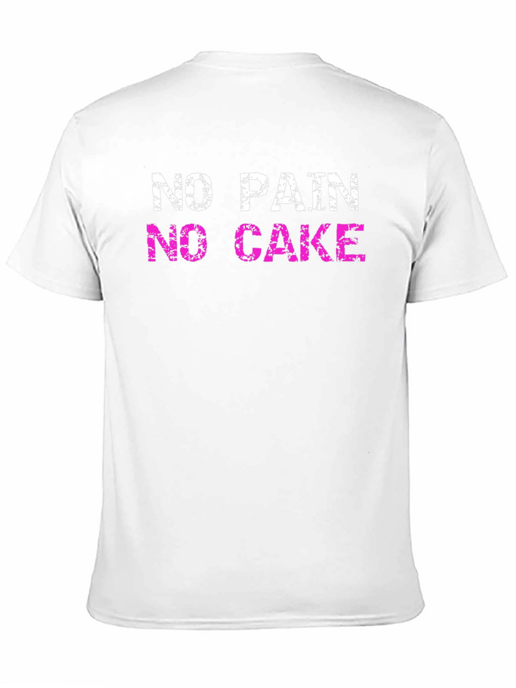 No Pain No Cake - Novelty Graphic T-Shirt