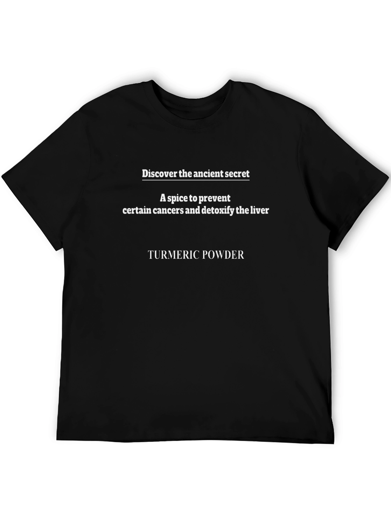 Turmeric Powder Health Tee - Preventative Spice