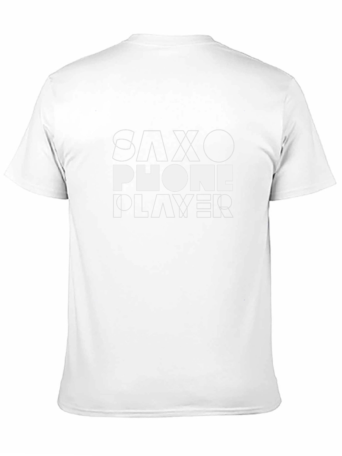 Saxophone Player Graphic Tee - Black