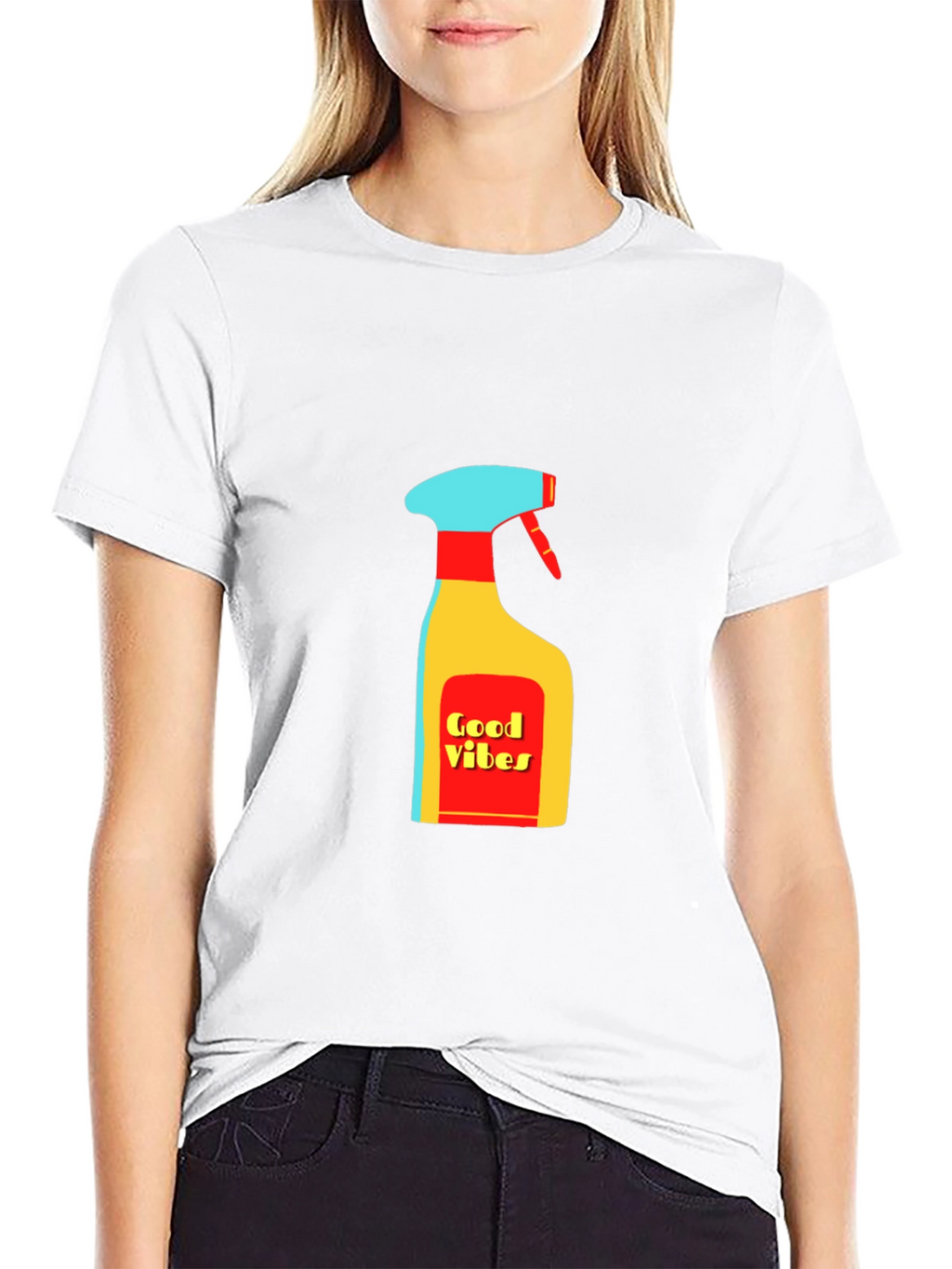 Good Vibes Cleaning Spray T-Shirt