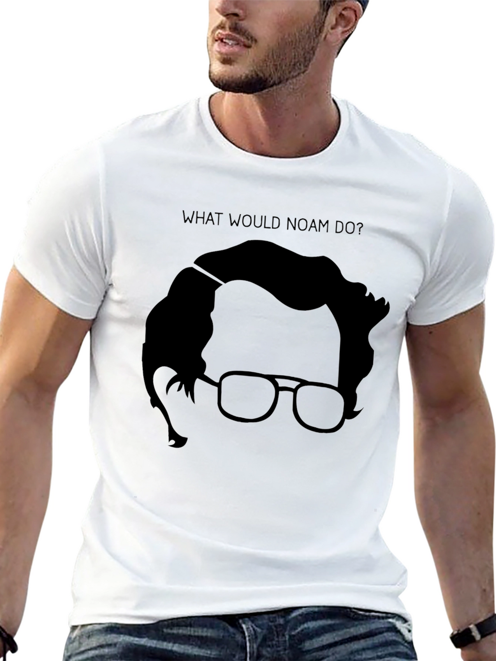 Noam Chomsky T-Shirt - What Would Noam Do?