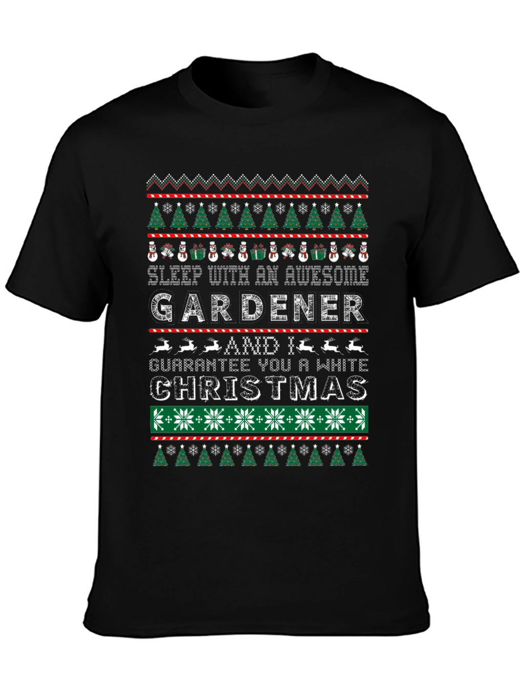 Awesome Gardener Christmas T-Shirt