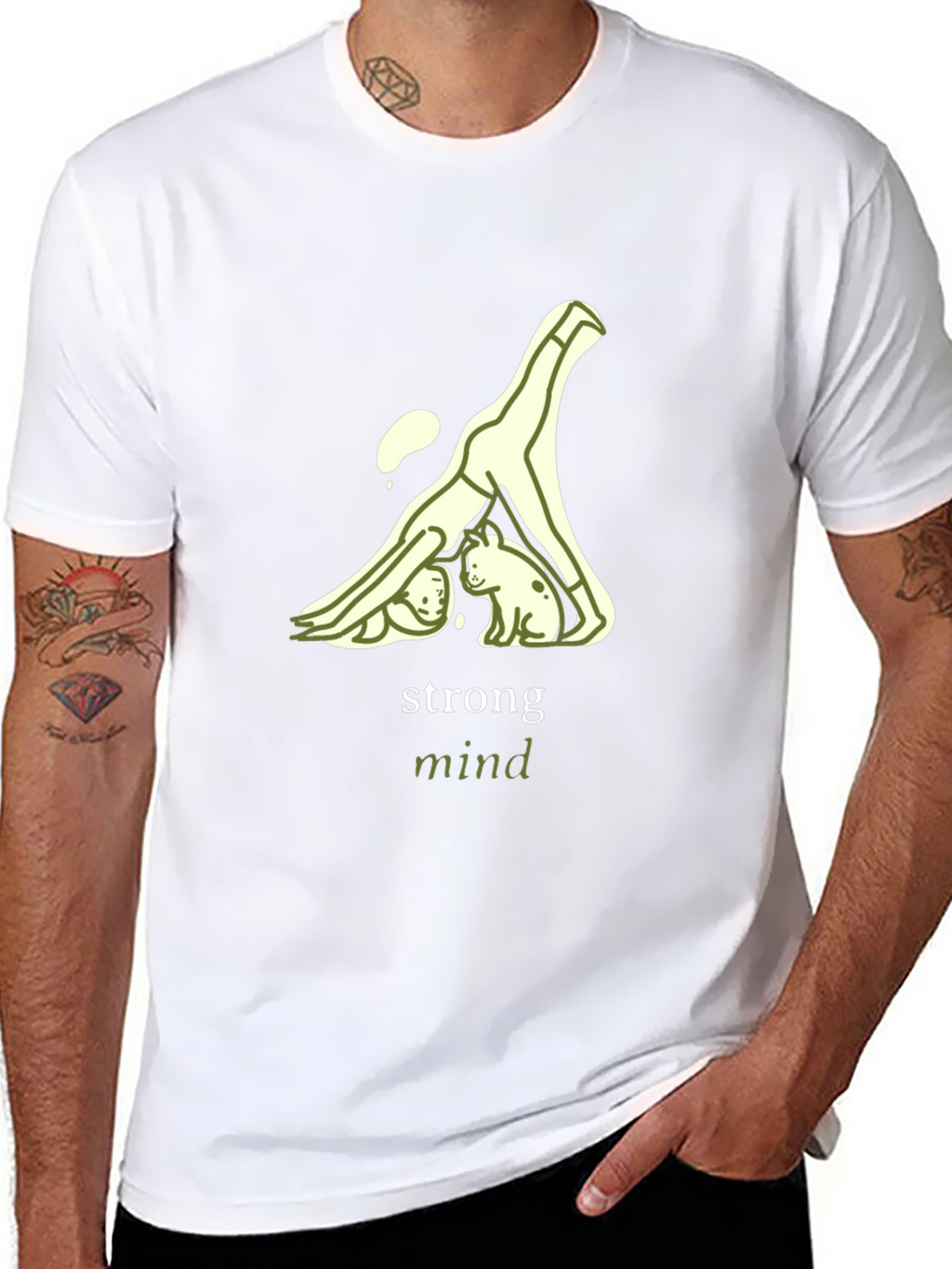 Strong Mind Graphic Tee - Comfort Fit