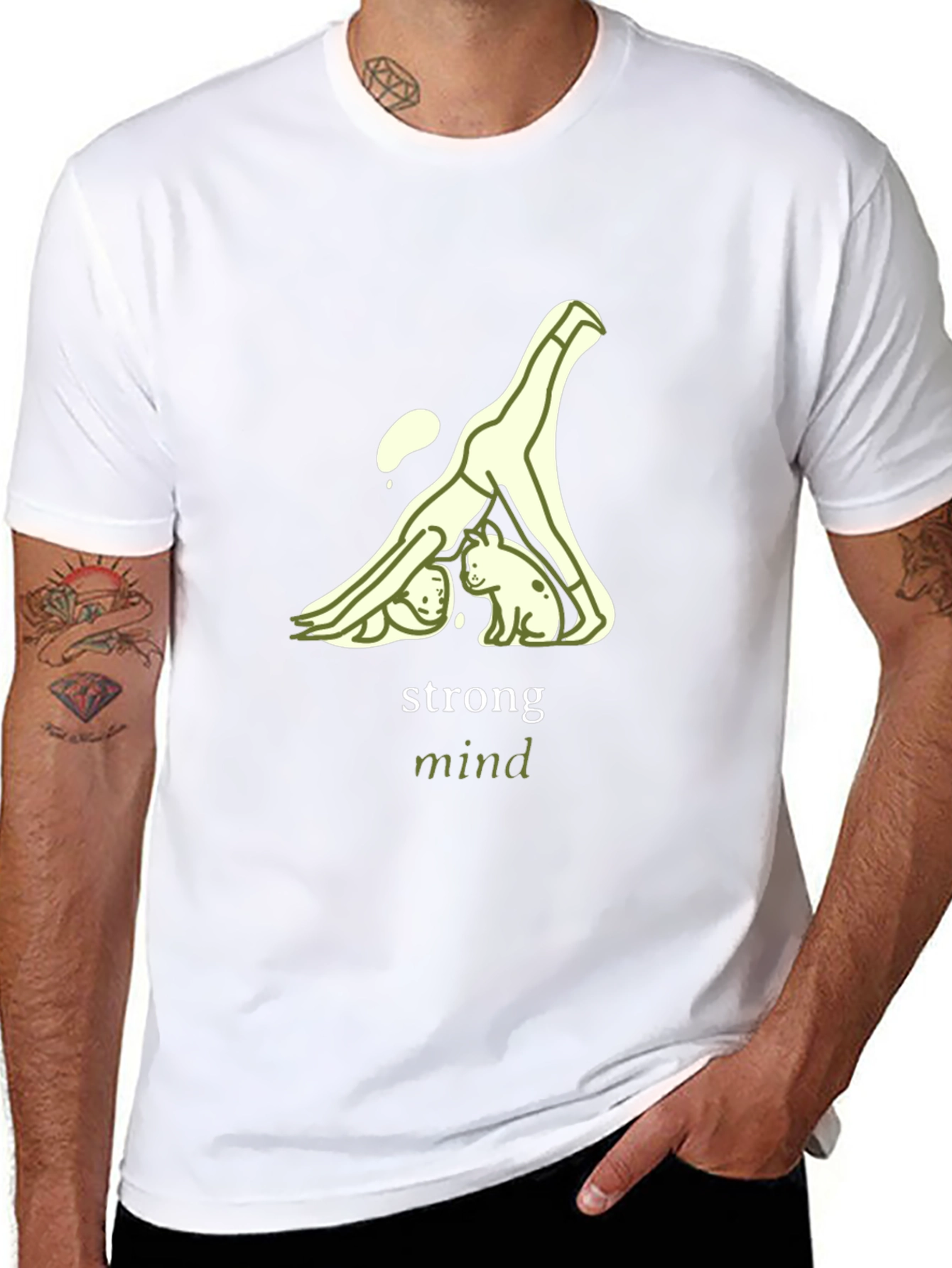 Strong Mind Graphic Tee - Comfort Fit