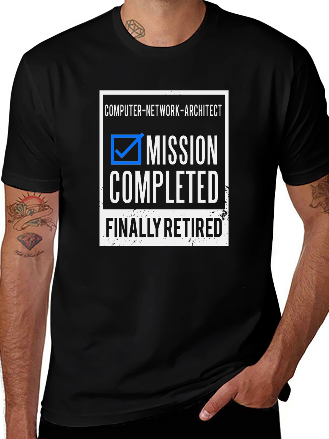 Computer Network Architect Retired T-Shirt