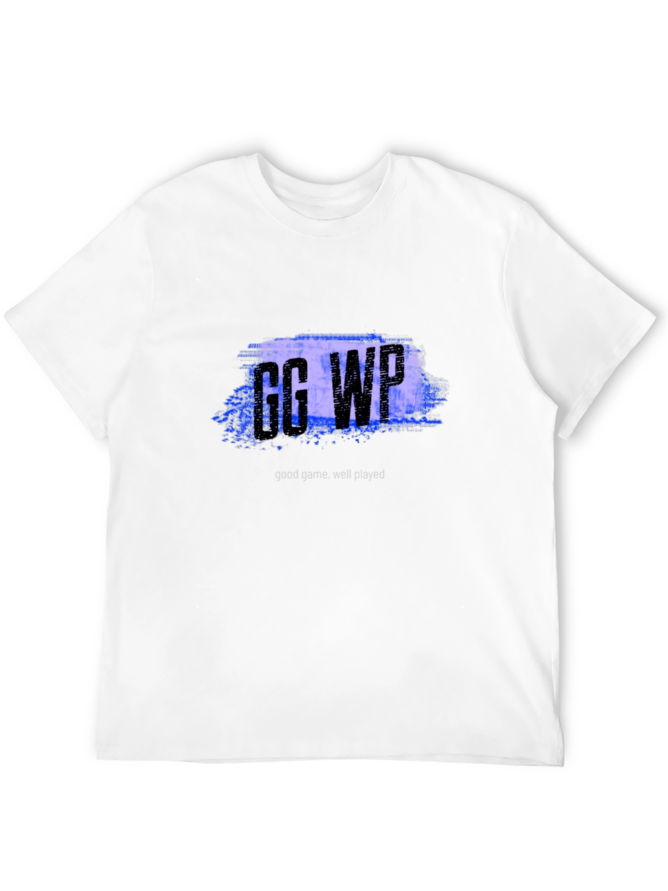 GG WP Black T-Shirt - Good Game Well Played