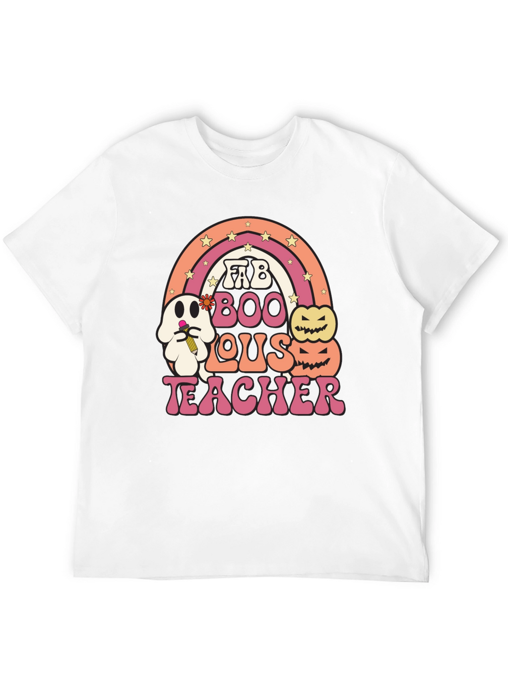 Fab Boolous Teacher Halloween Graphic Tee