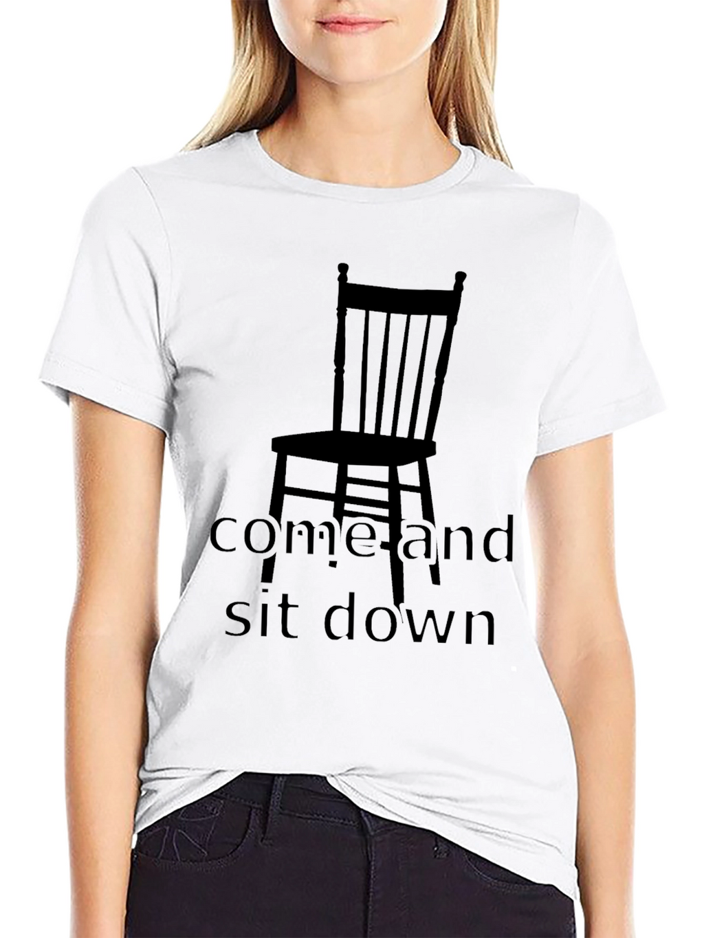 Come and Sit Down Chair Graphic Tee