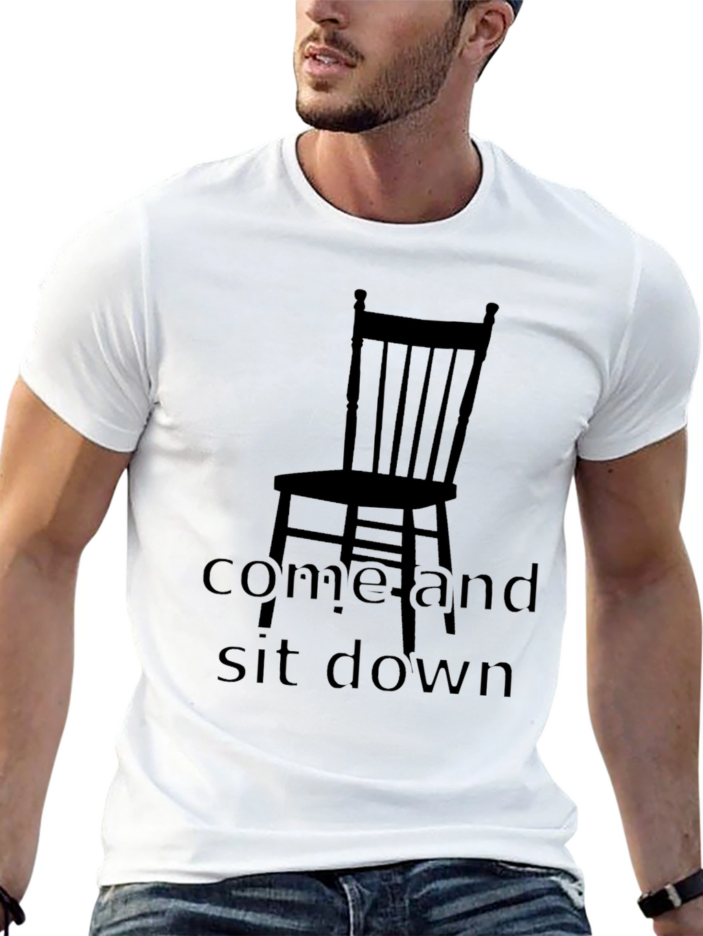 Come and Sit Down Chair Graphic Tee