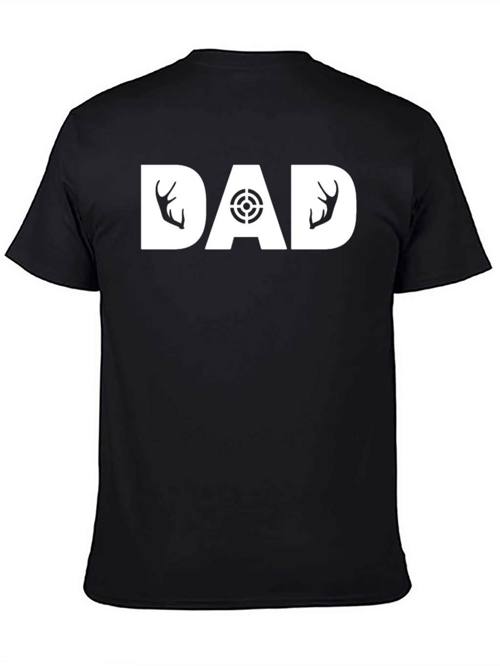 Dad Hunting T-Shirt Black
