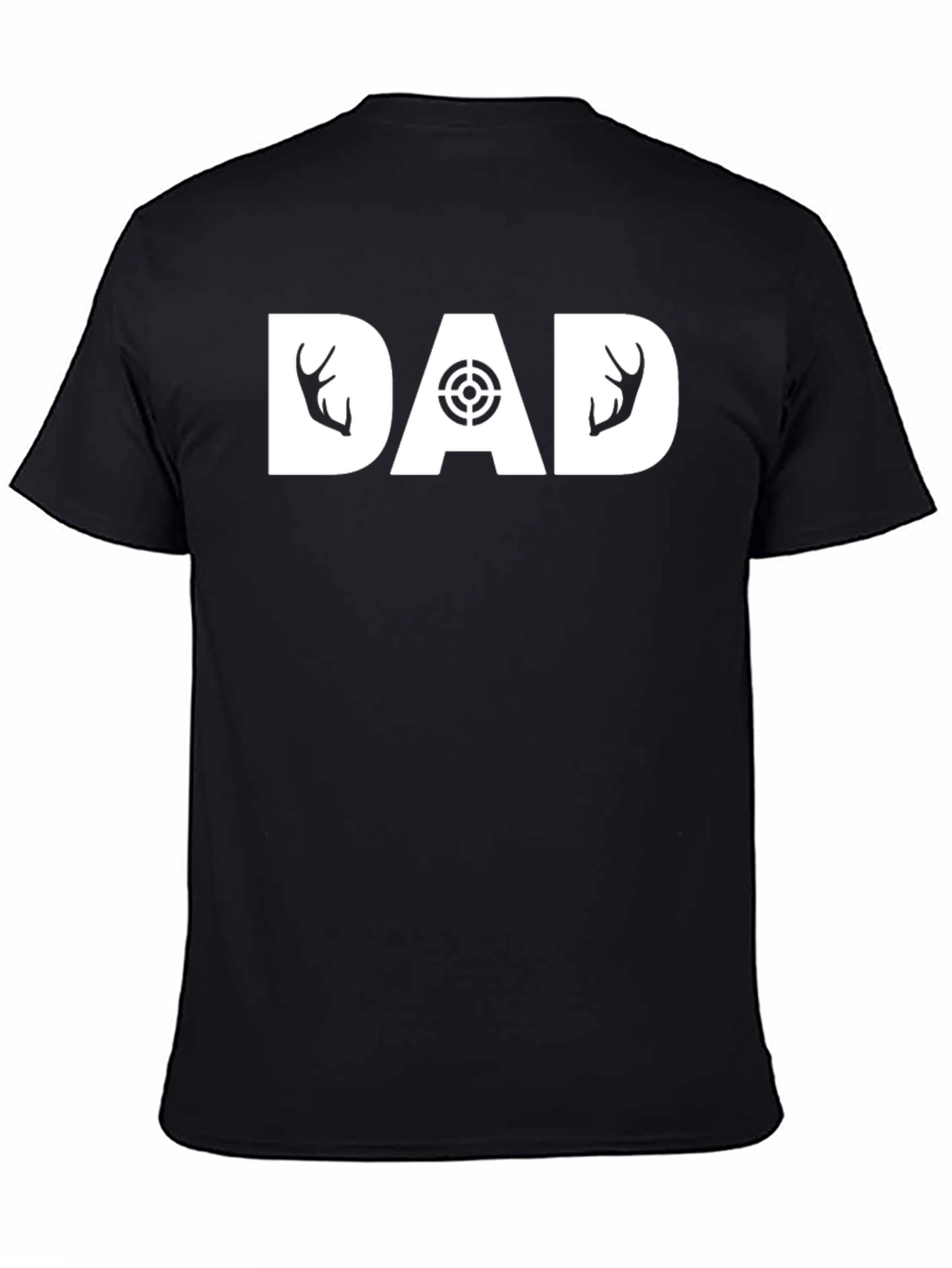 Dad Hunting T-Shirt Black
