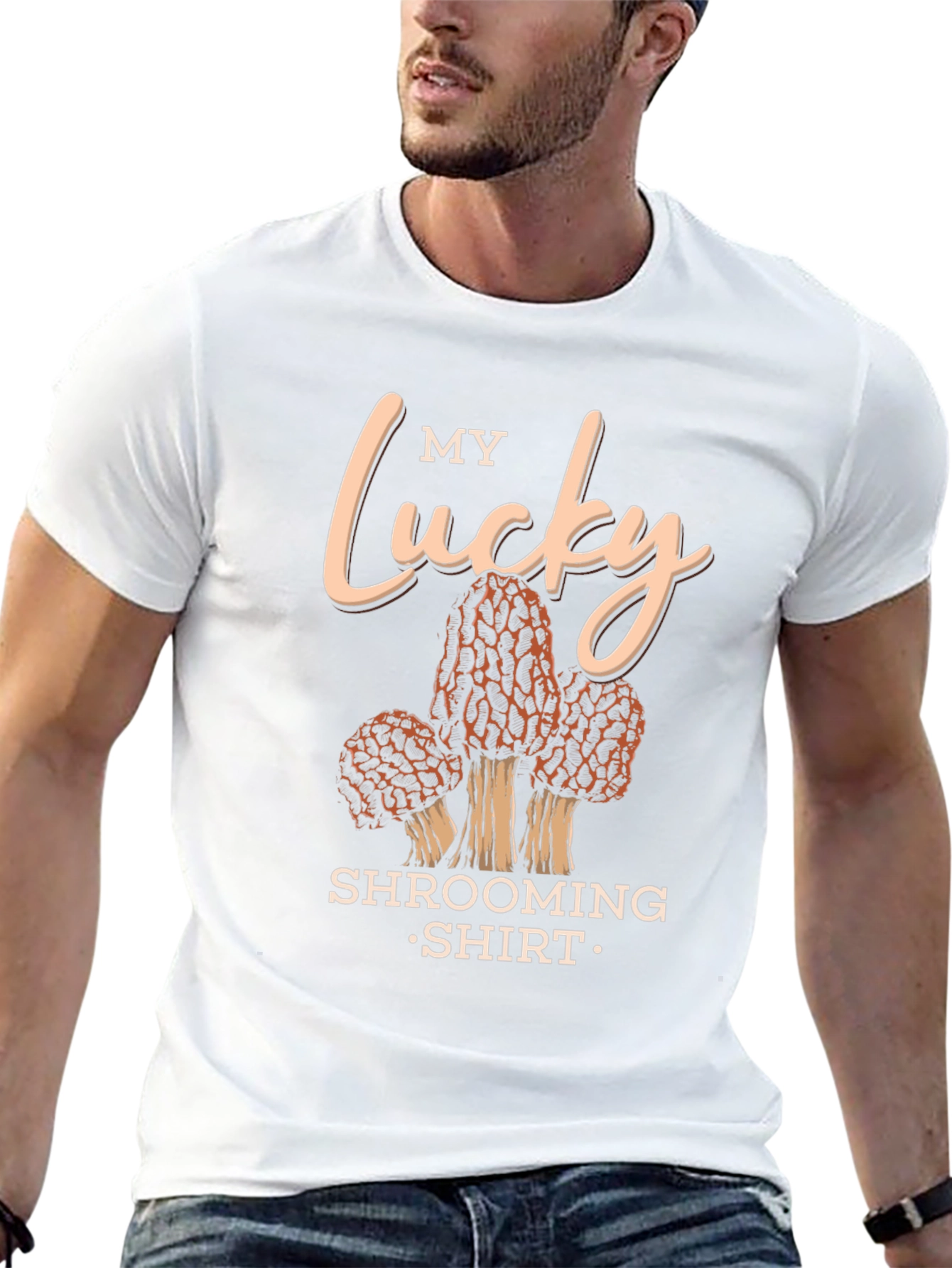 My Lucky Shrooming Shirt Mushroom Forager Tee