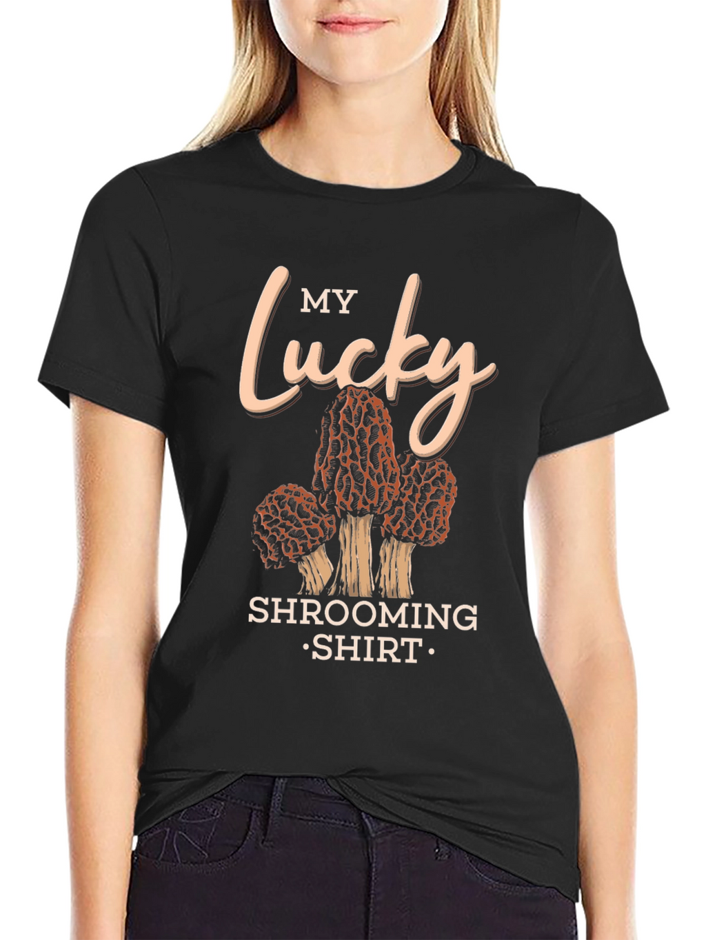 My Lucky Shrooming Shirt Mushroom Forager Tee