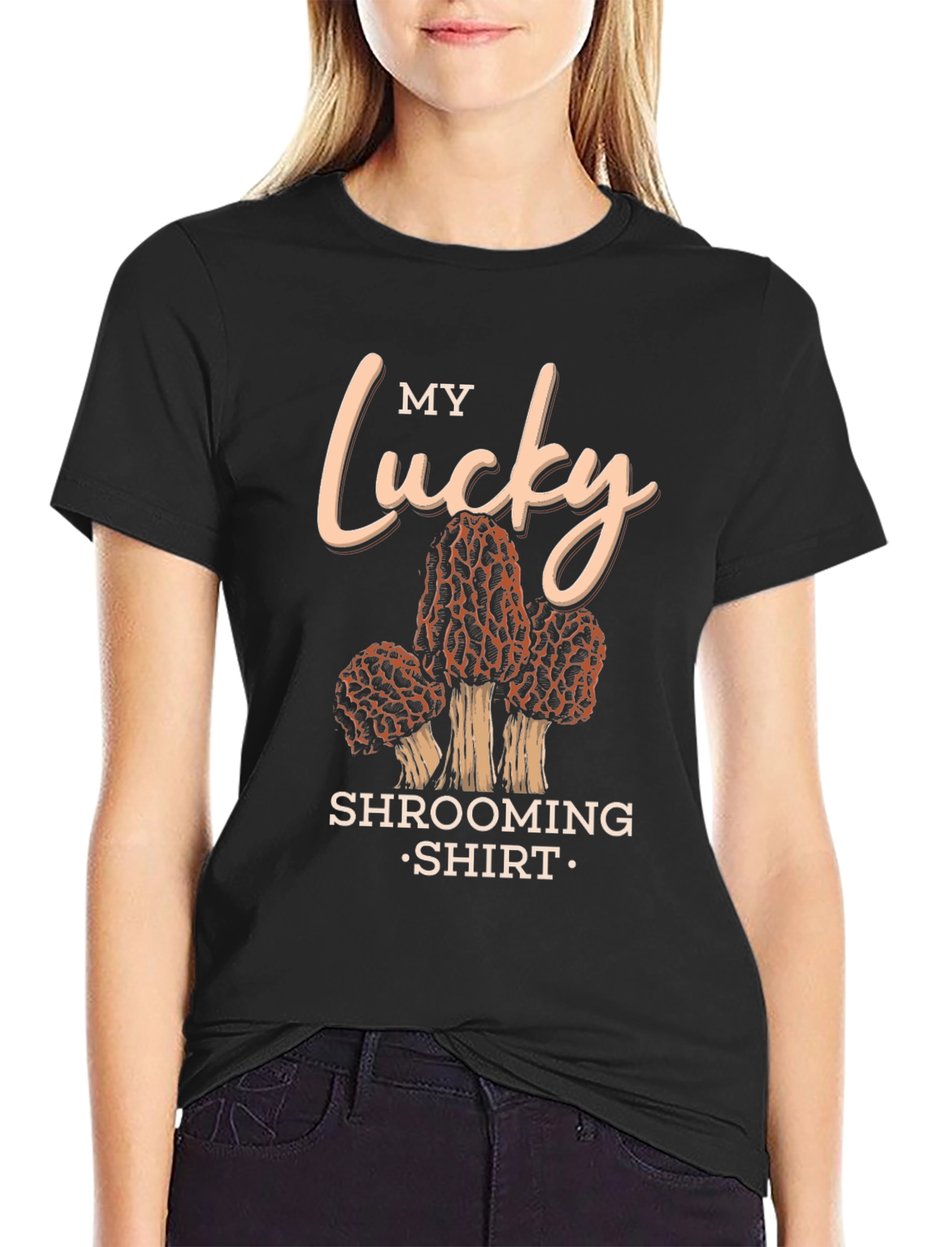 My Lucky Shrooming Shirt Mushroom Forager Tee