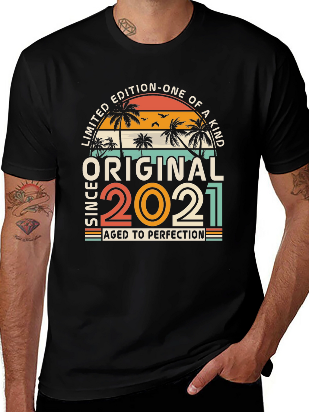 Original Since 2021 T-Shirt - Aged to Perfection