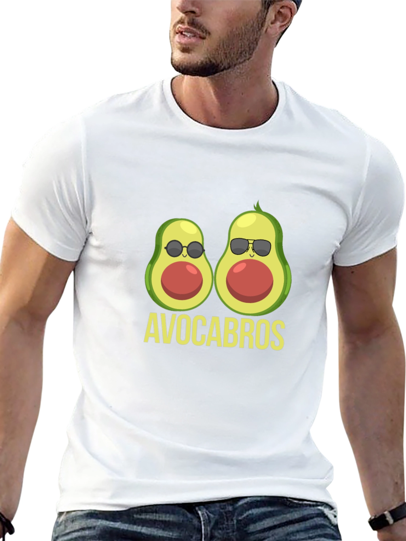 Avocabros Graphic Tee - Cool Avocado Brothers T-Shirt