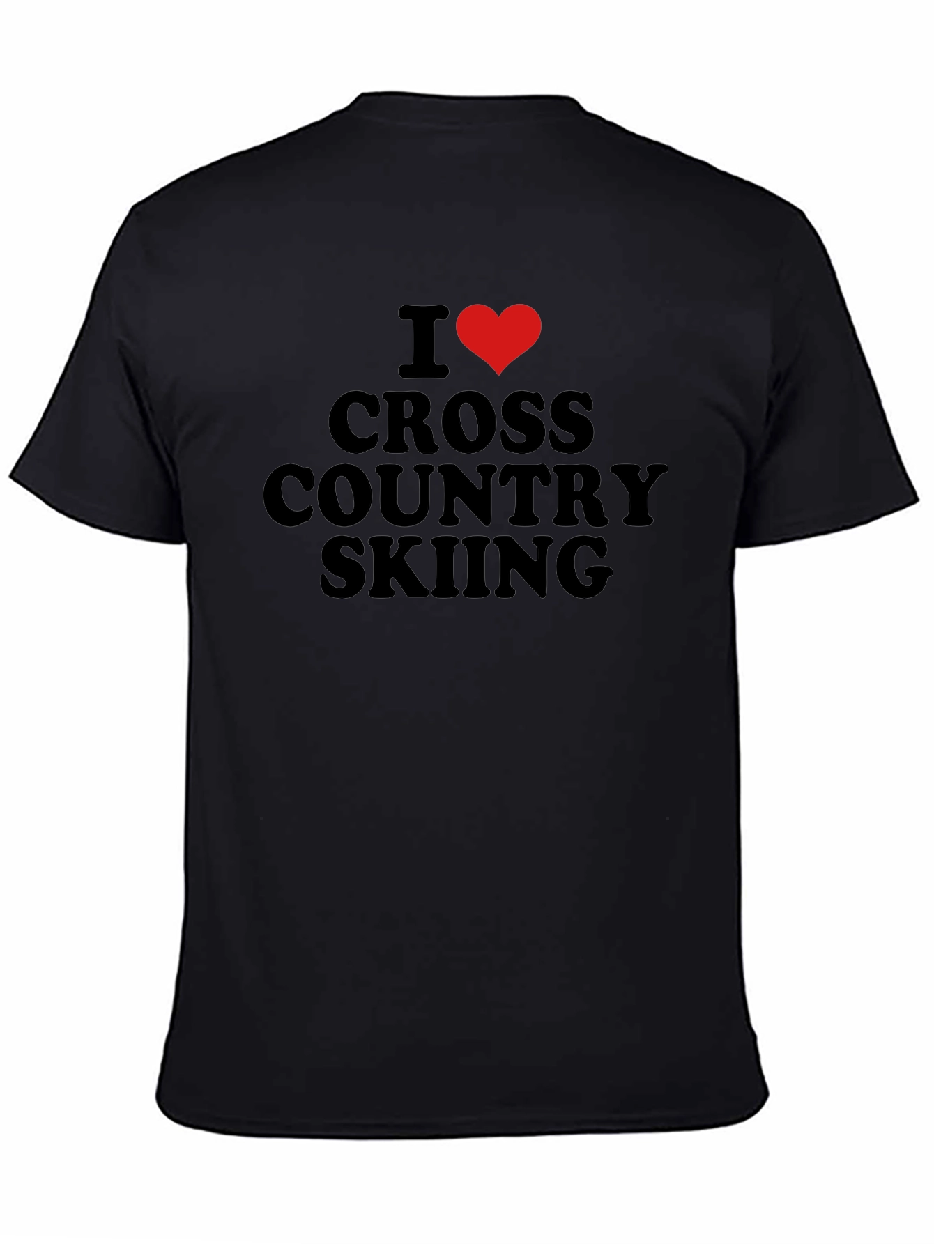 I Love Cross Country Skiing T-Shirt