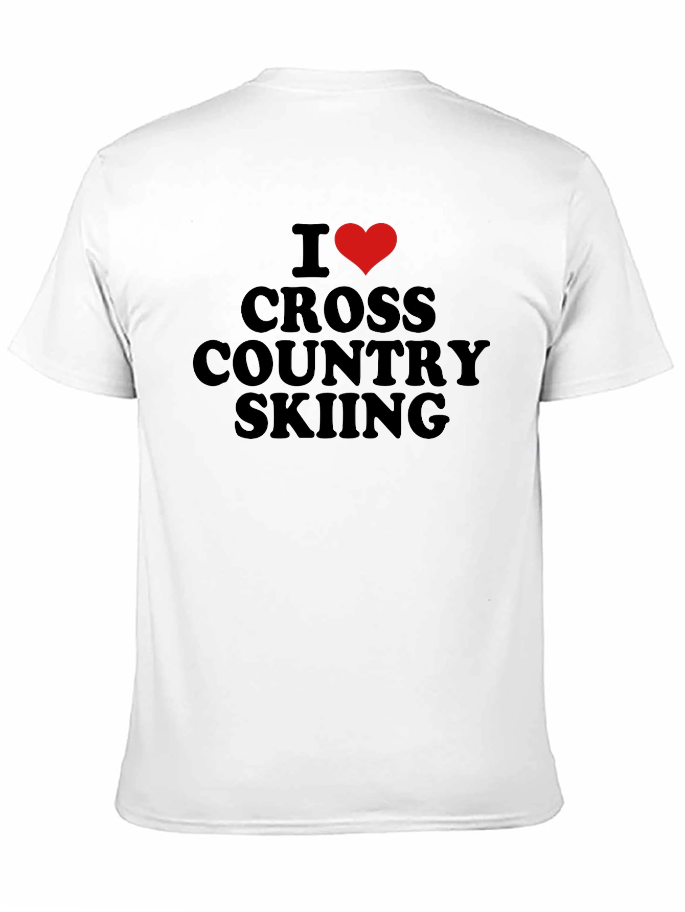 I Love Cross Country Skiing T-Shirt