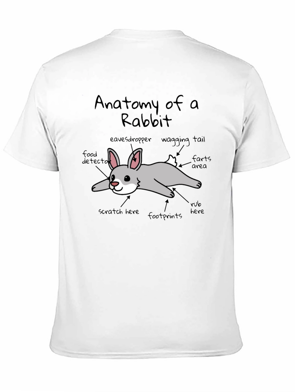 Anatomy of a Rabbit Graphic T-Shirt