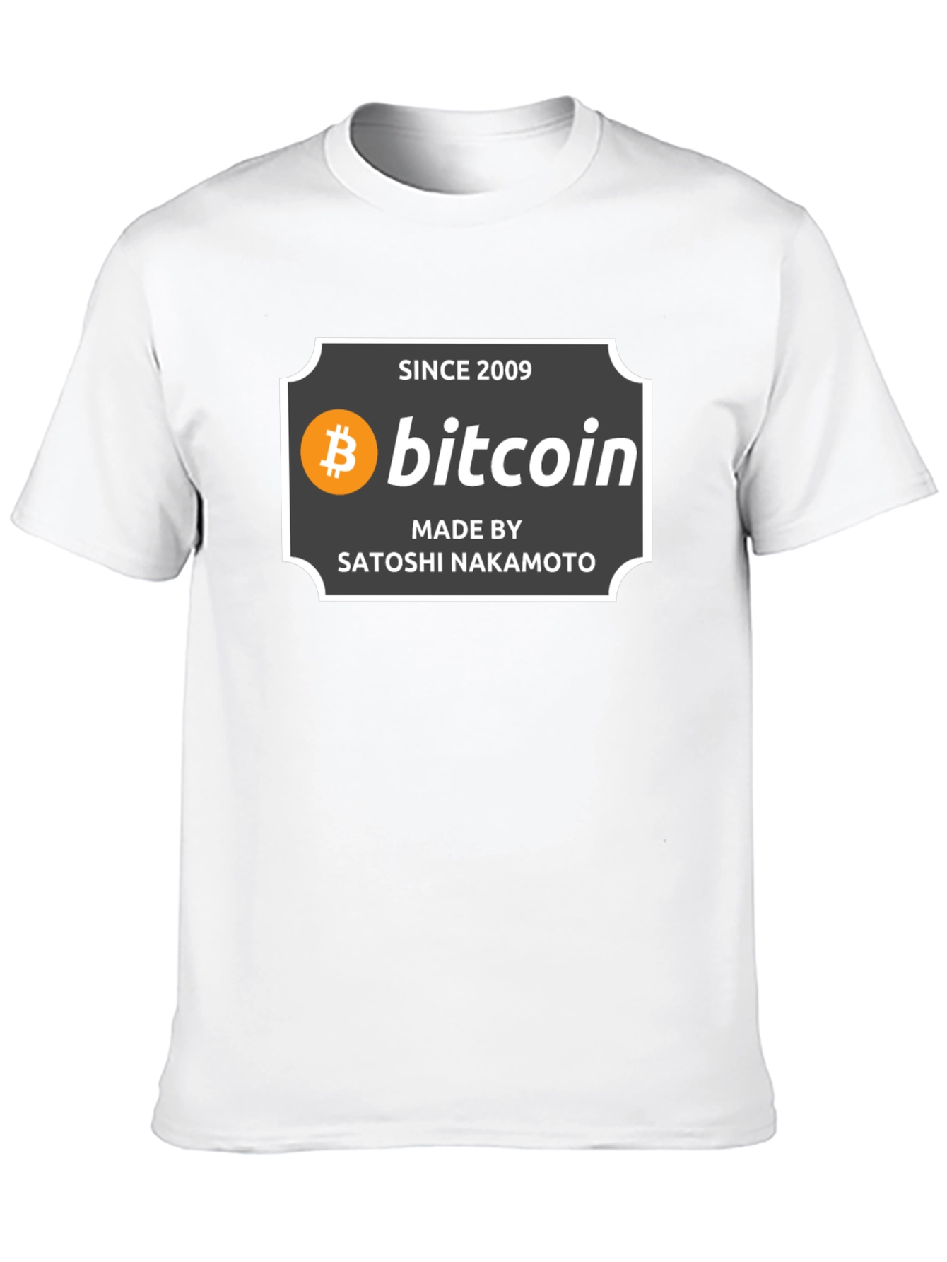 Bitcoin Since 2009 T-Shirt - Satoshi Nakamoto