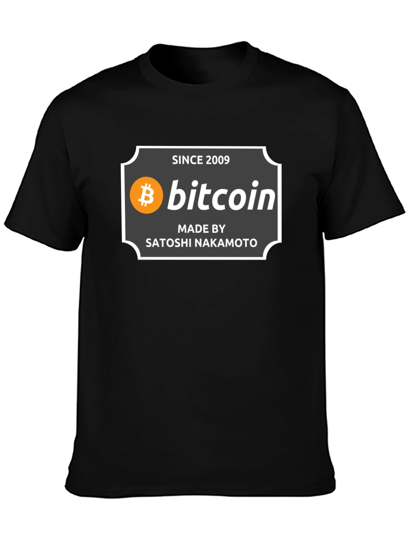 Bitcoin Since 2009 T-Shirt - Satoshi Nakamoto