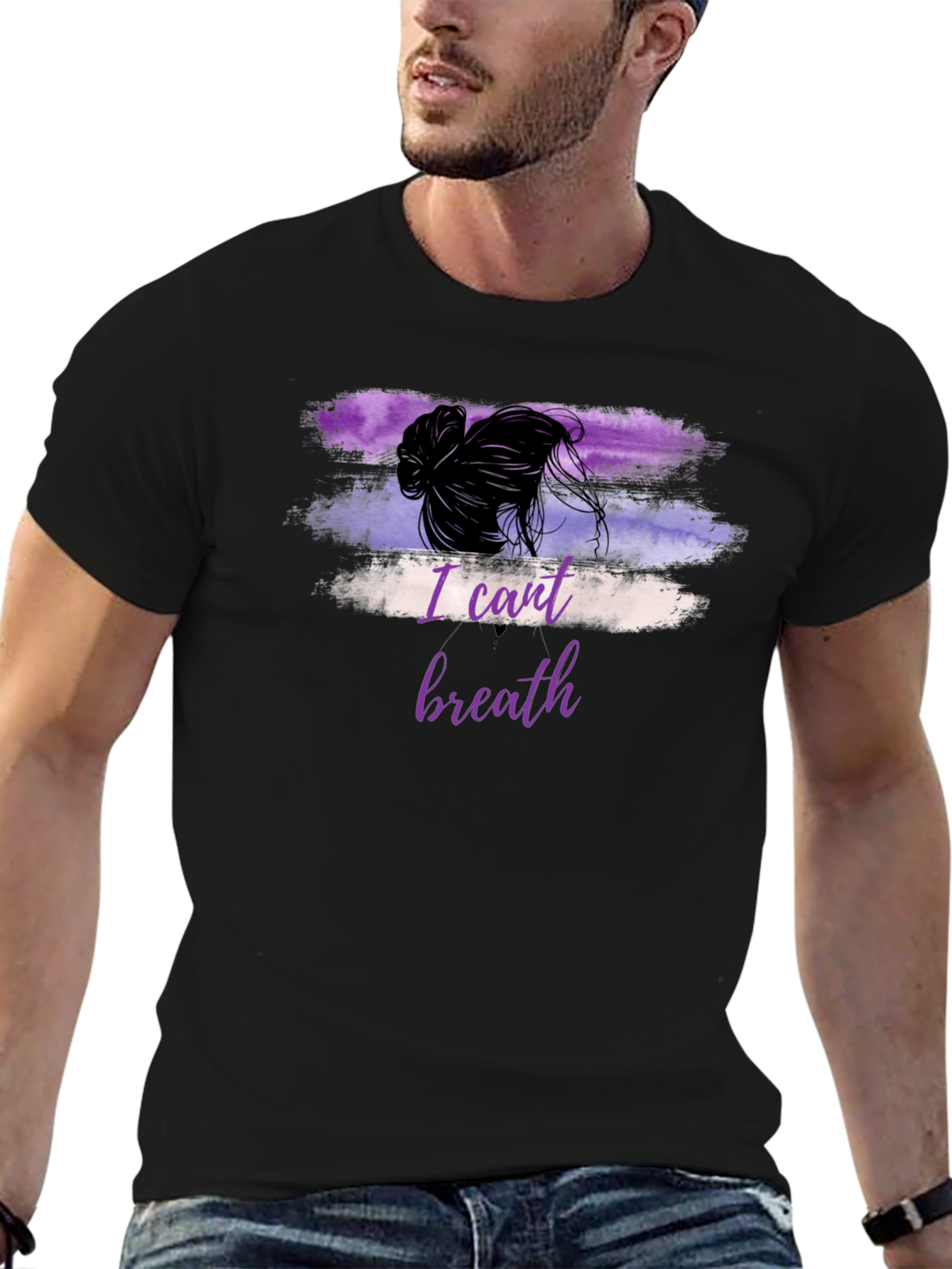 I Cant Breathe Graphic T-Shirt
