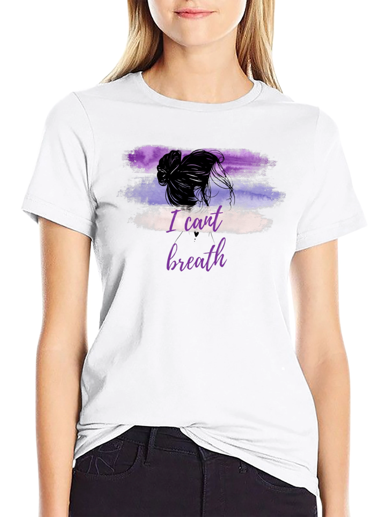 I Cant Breathe Graphic T-Shirt