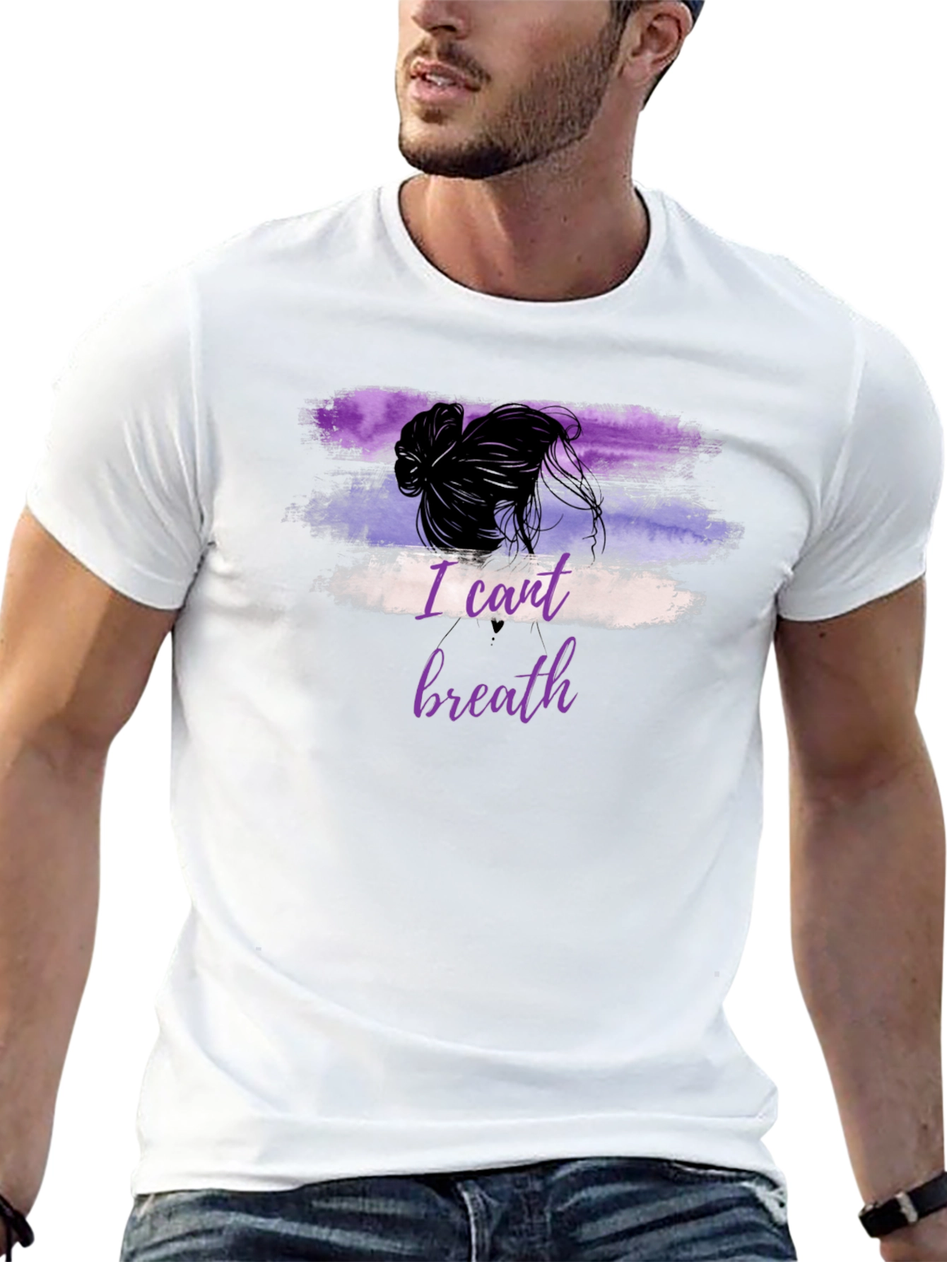 I Cant Breathe Graphic T-Shirt