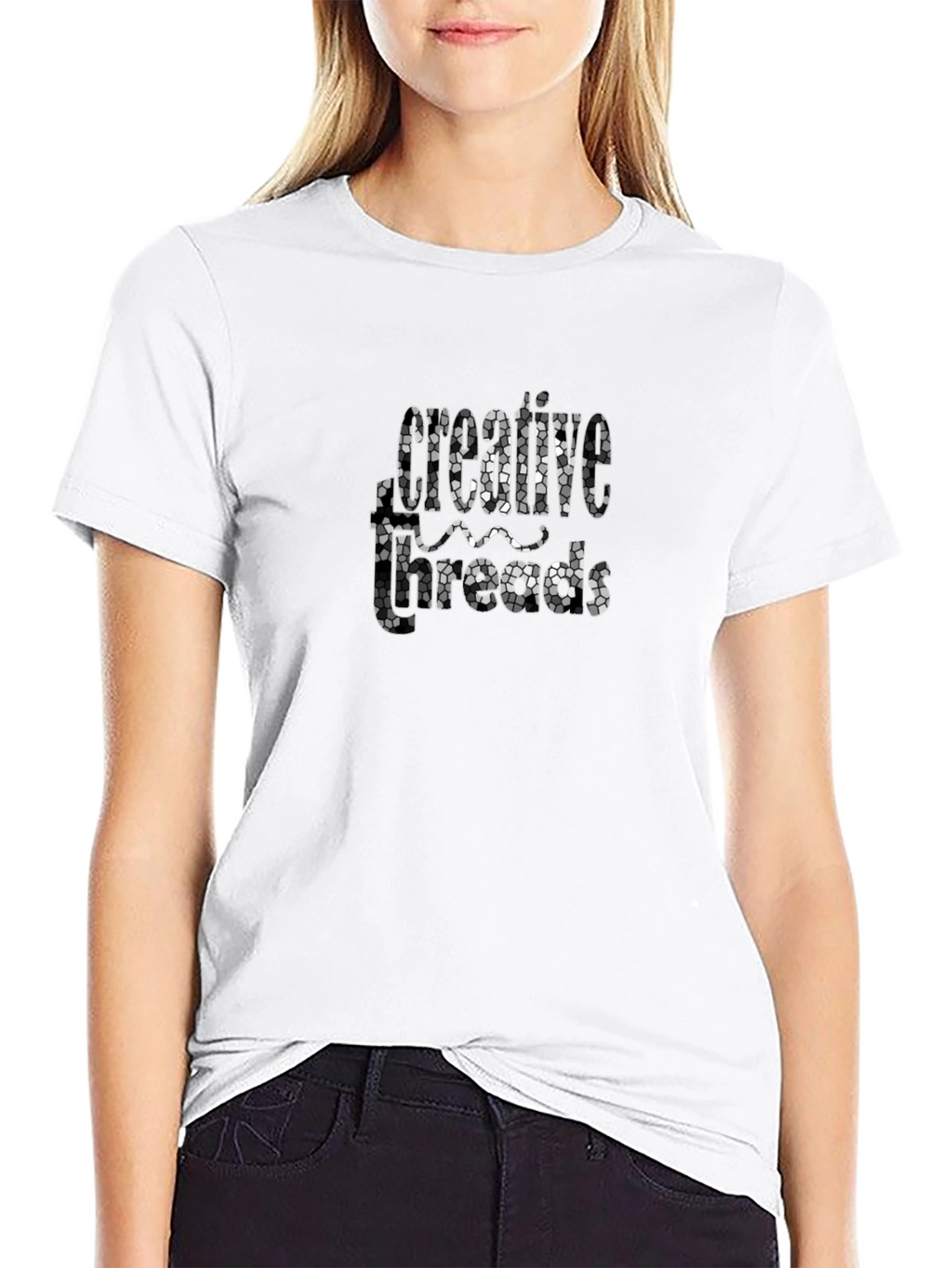 Creative Threads Mosaic Graphic Tee