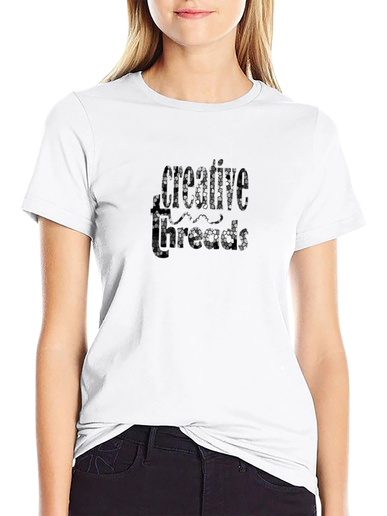 Creative Threads Mosaic Graphic Tee