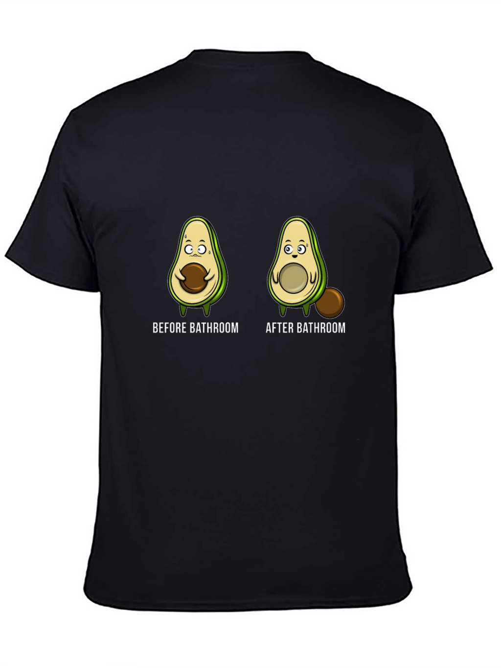 Avocado Bathroom Humor Graphic Tee