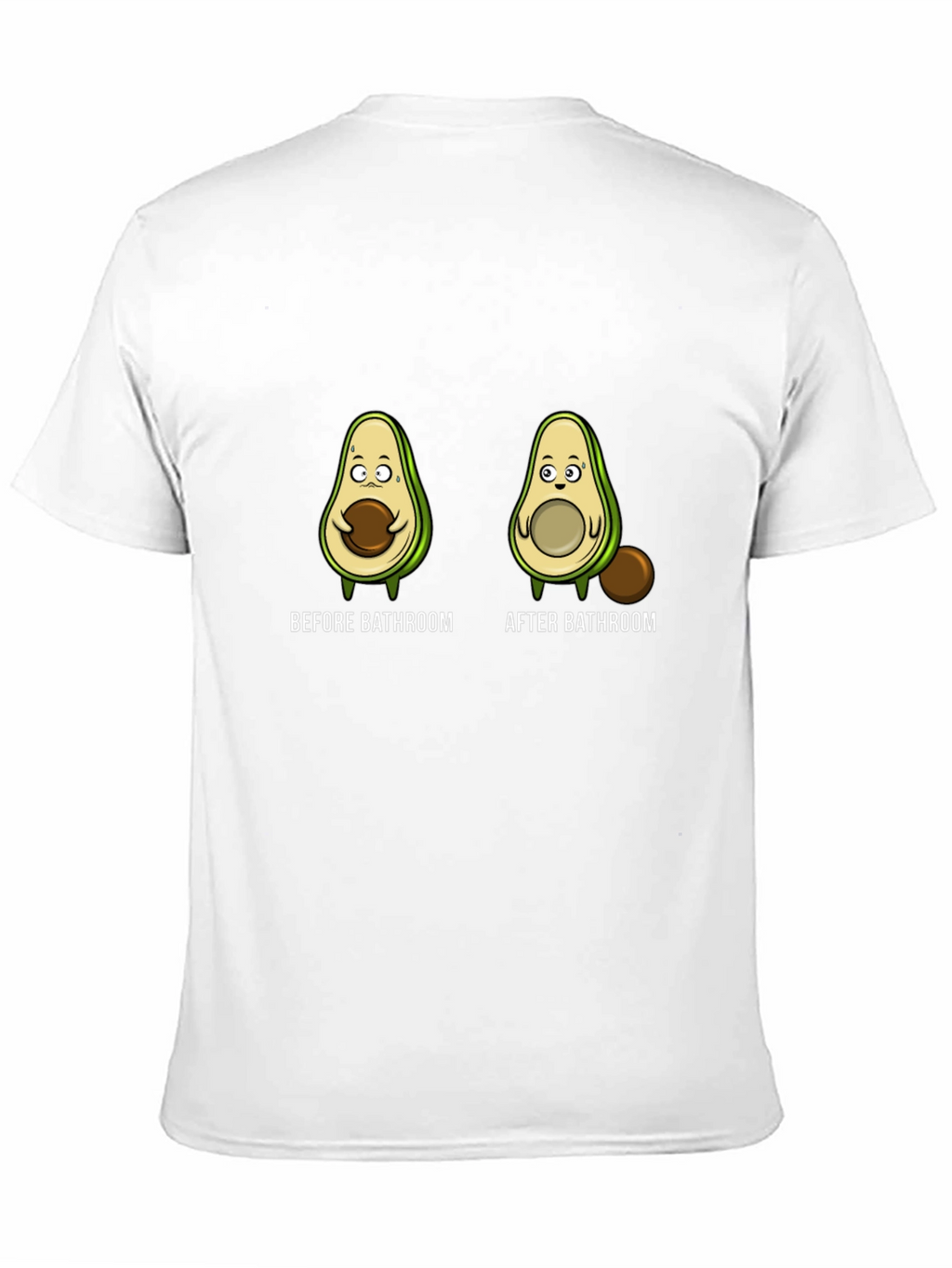 Avocado Bathroom Humor Graphic Tee