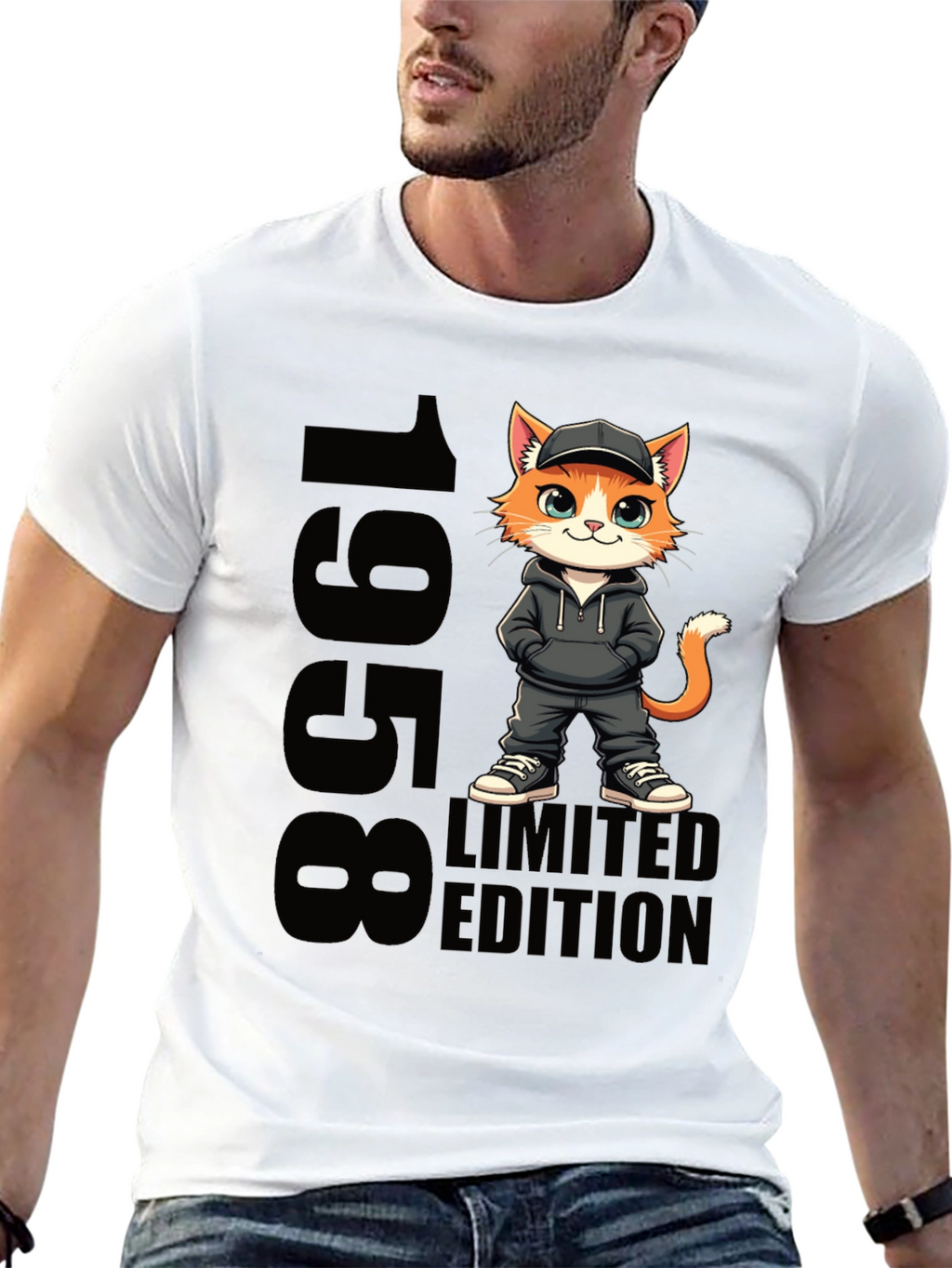 1958 Limited Edition Cat T-Shirt