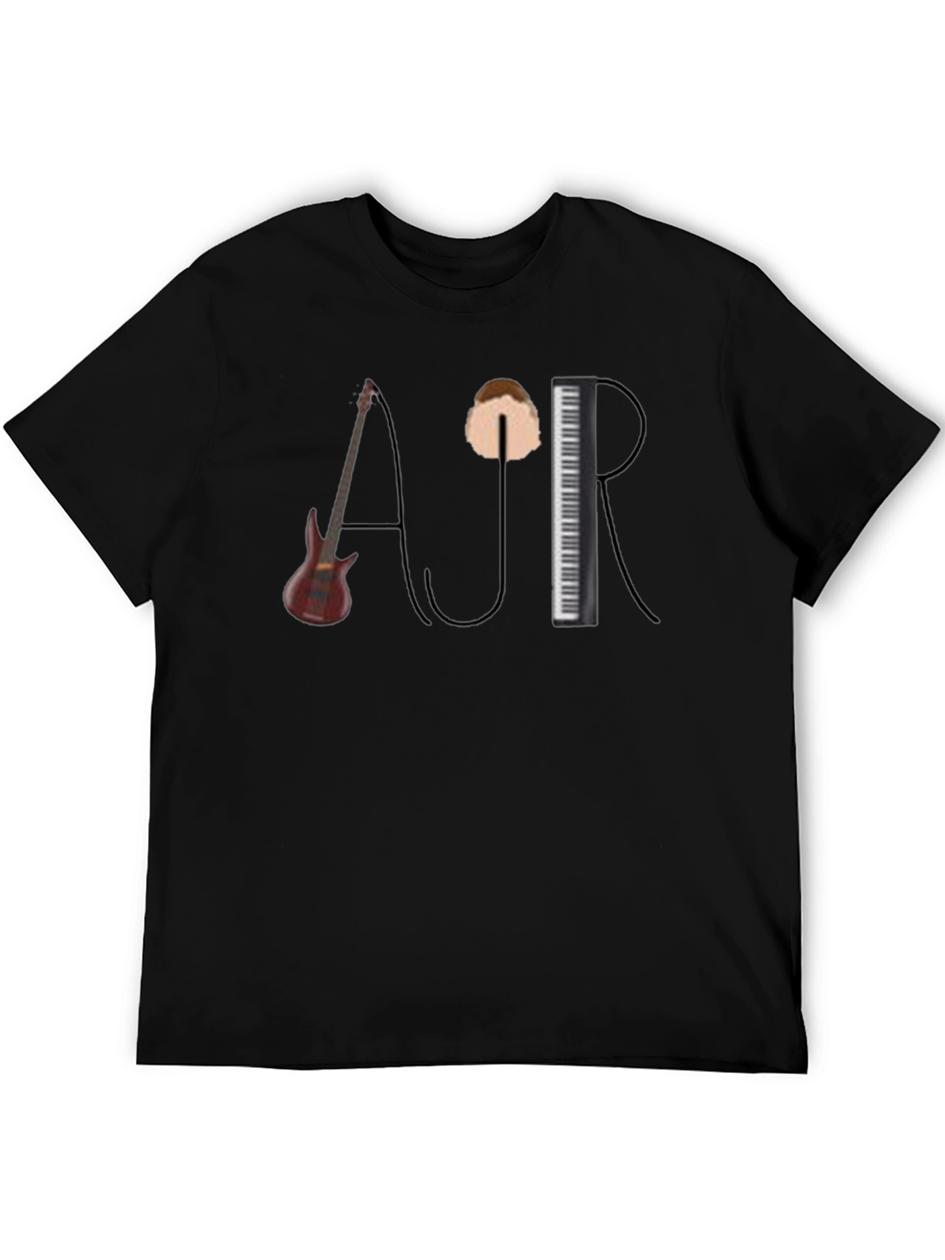 AJR Band T-Shirt - Graphic Tee - Musical Instrument Design