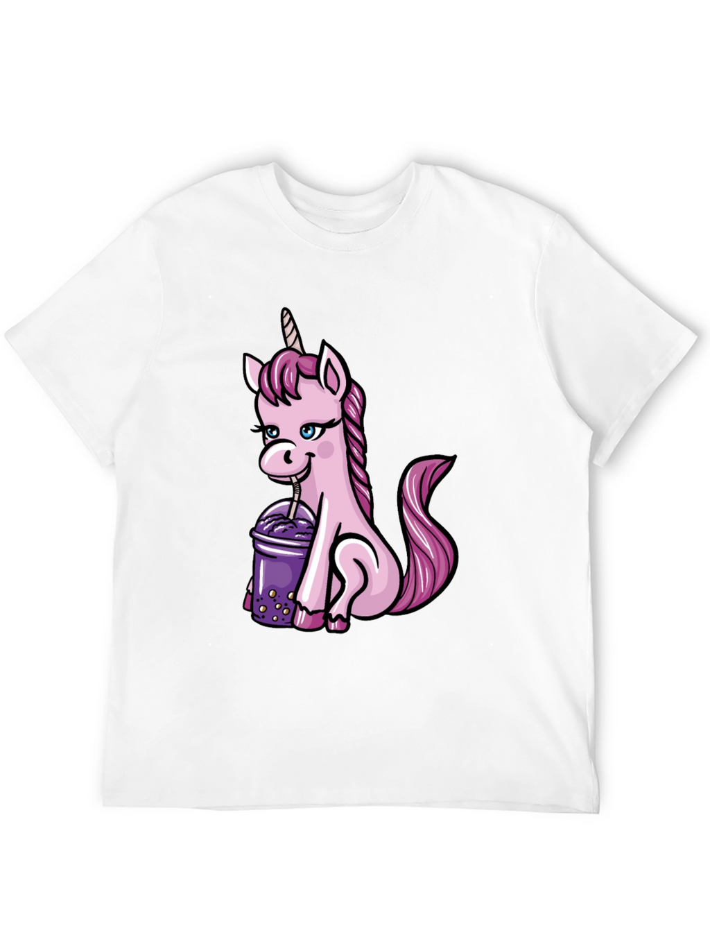 Unicorn Boba Tea Graphic Tee
