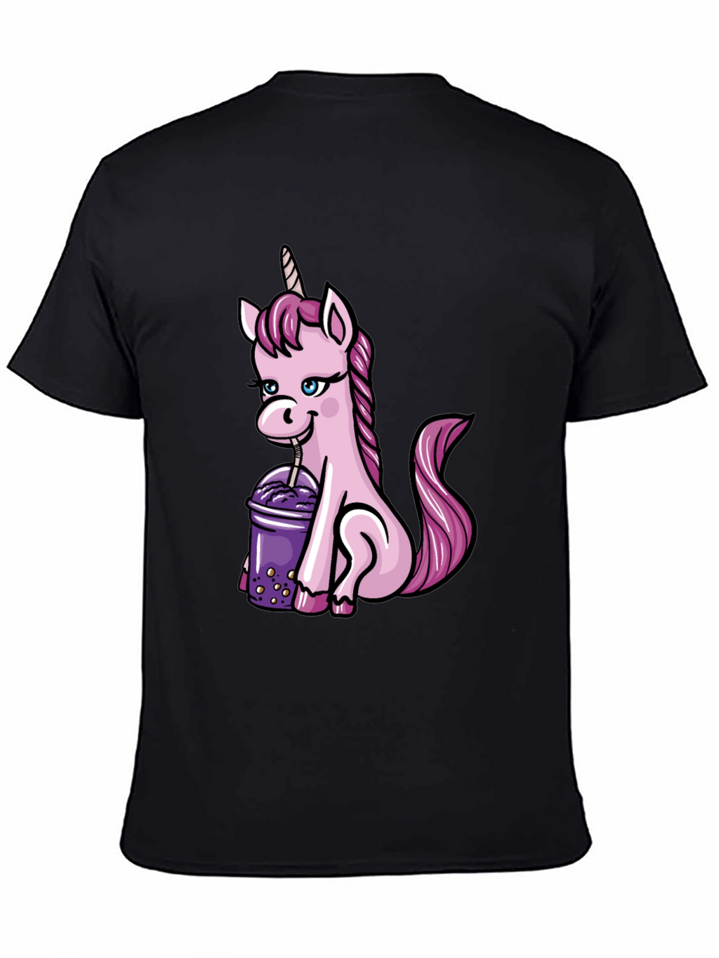 Unicorn Boba Tea Graphic Tee