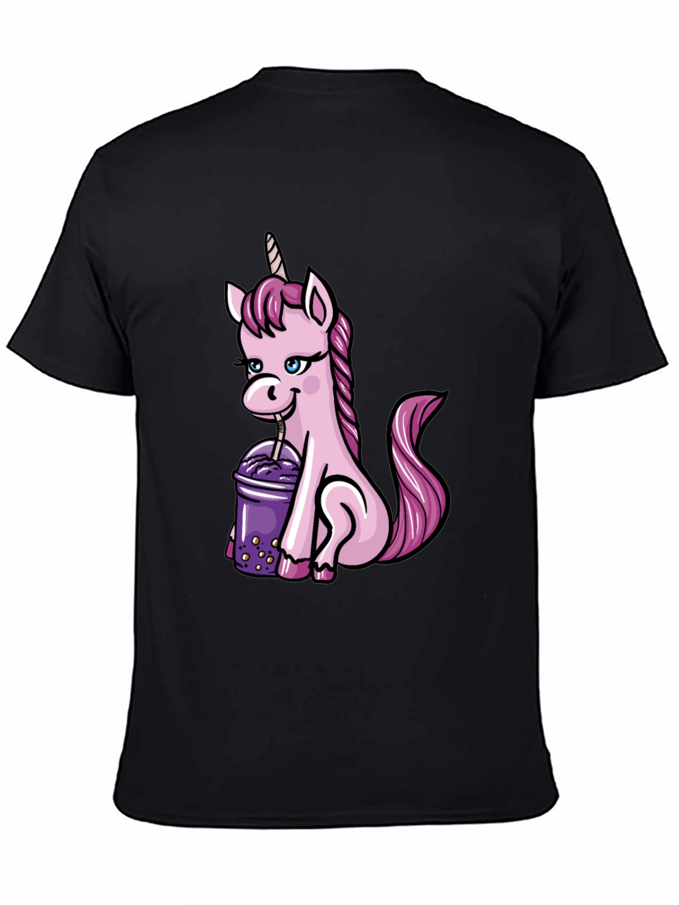 Unicorn Boba Tea Graphic Tee