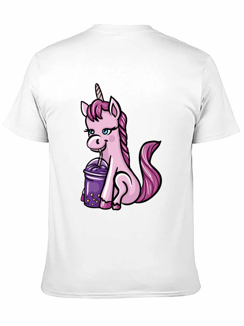 Unicorn Boba Tea Graphic Tee