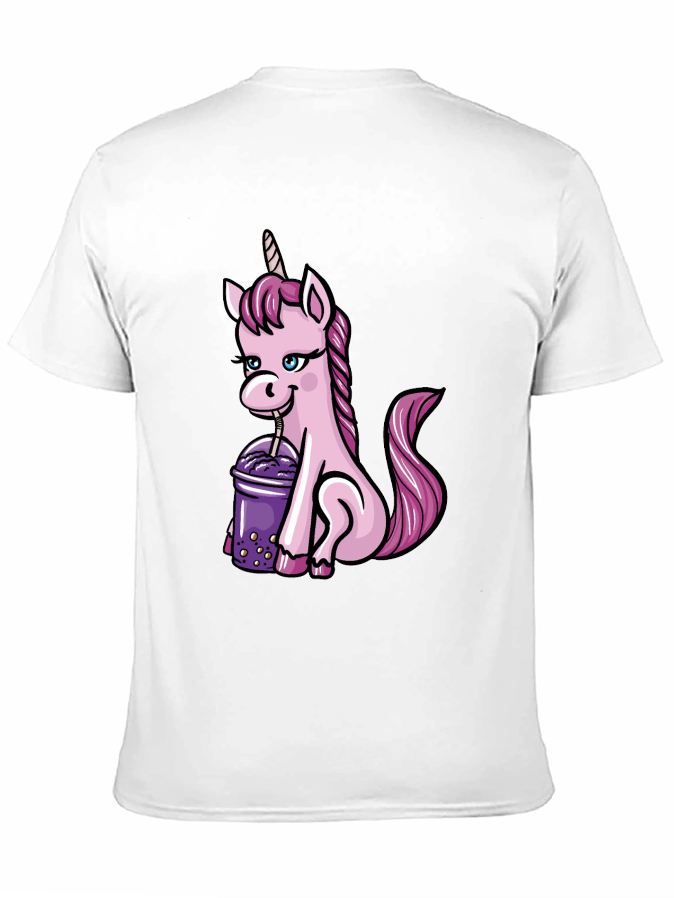 Unicorn Boba Tea Graphic Tee