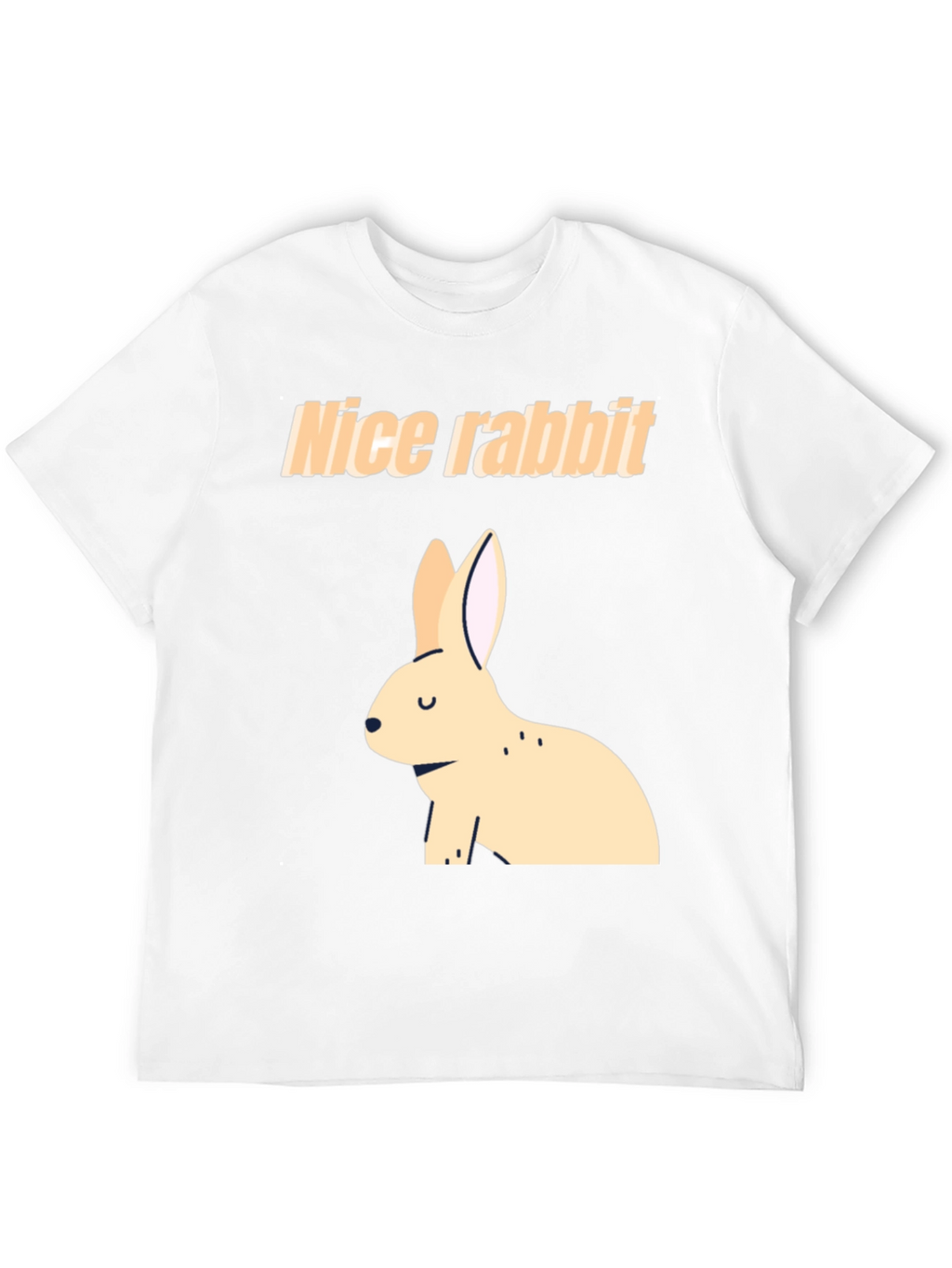 Nice Rabbit Black T-Shirt